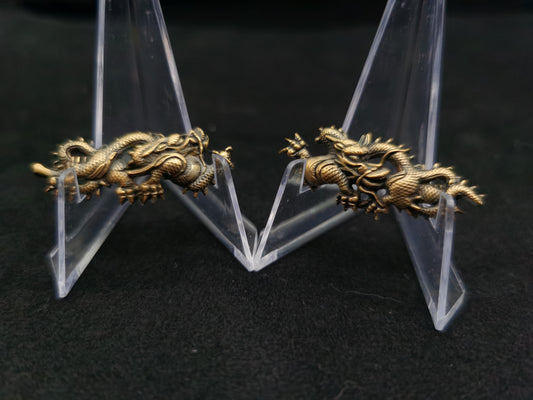 Japanese Type Small Goden Dragon Menuki for Katana wakziashi Tanto Y003