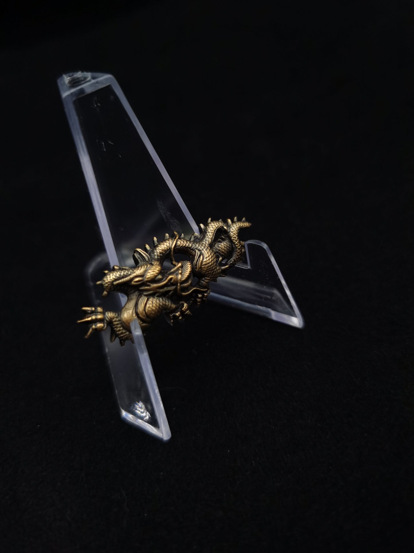 Japanese Type Small Goden Dragon Menuki for Katana wakziashi Tanto Y003