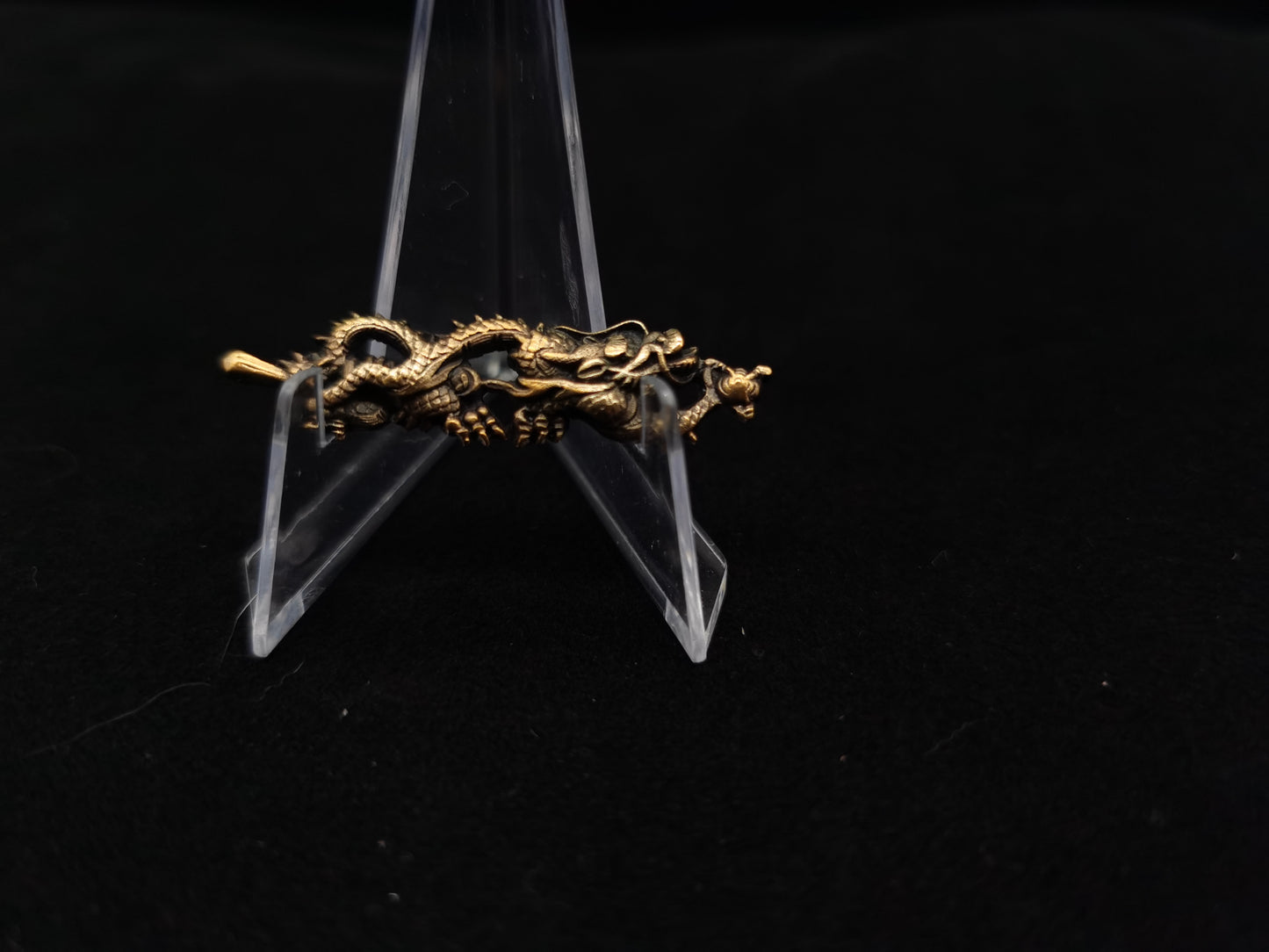 Japanese Type Gold Hai-ryu Dragon Pattern Menuki for Katana and wakziashi Y005
