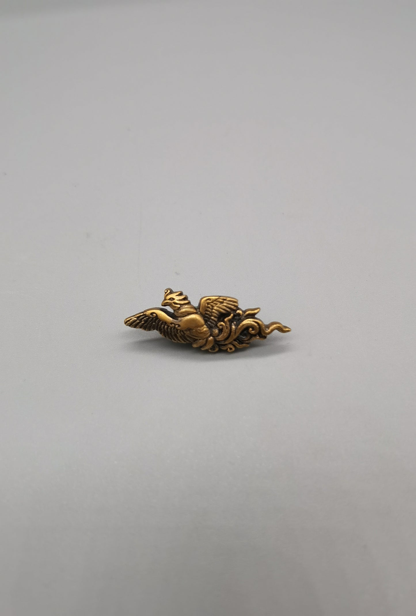 Japanese Type Small Golden Phoenix Menuki for wakziashi and tanto Y016
