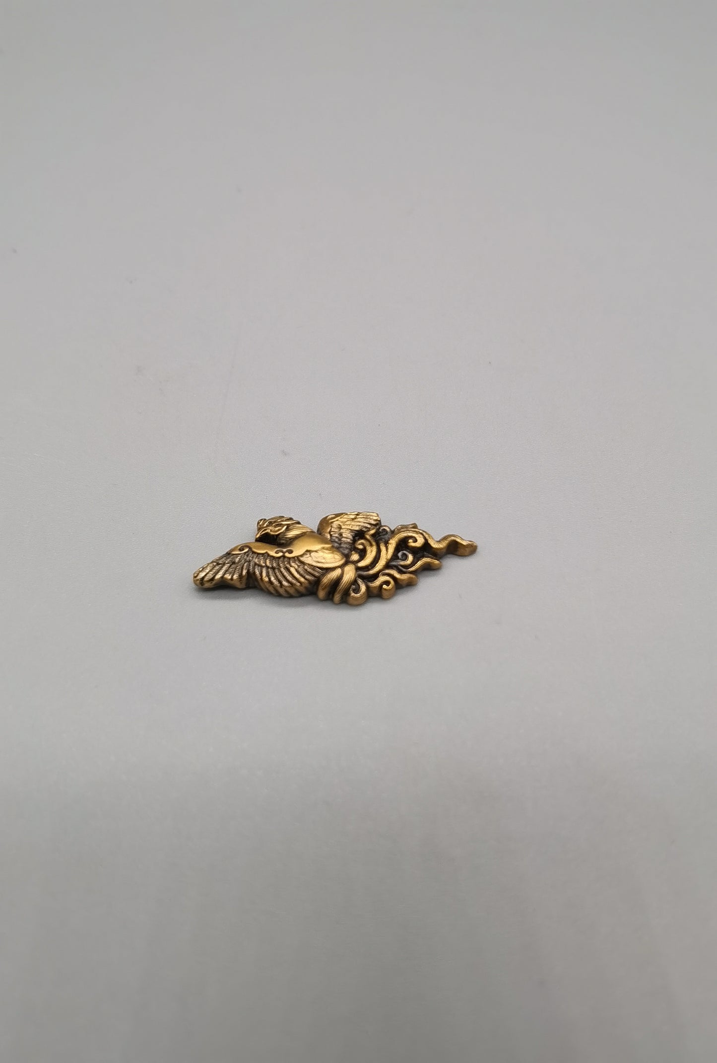 Japanese Type Small Golden Phoenix Menuki for wakziashi and tanto Y016