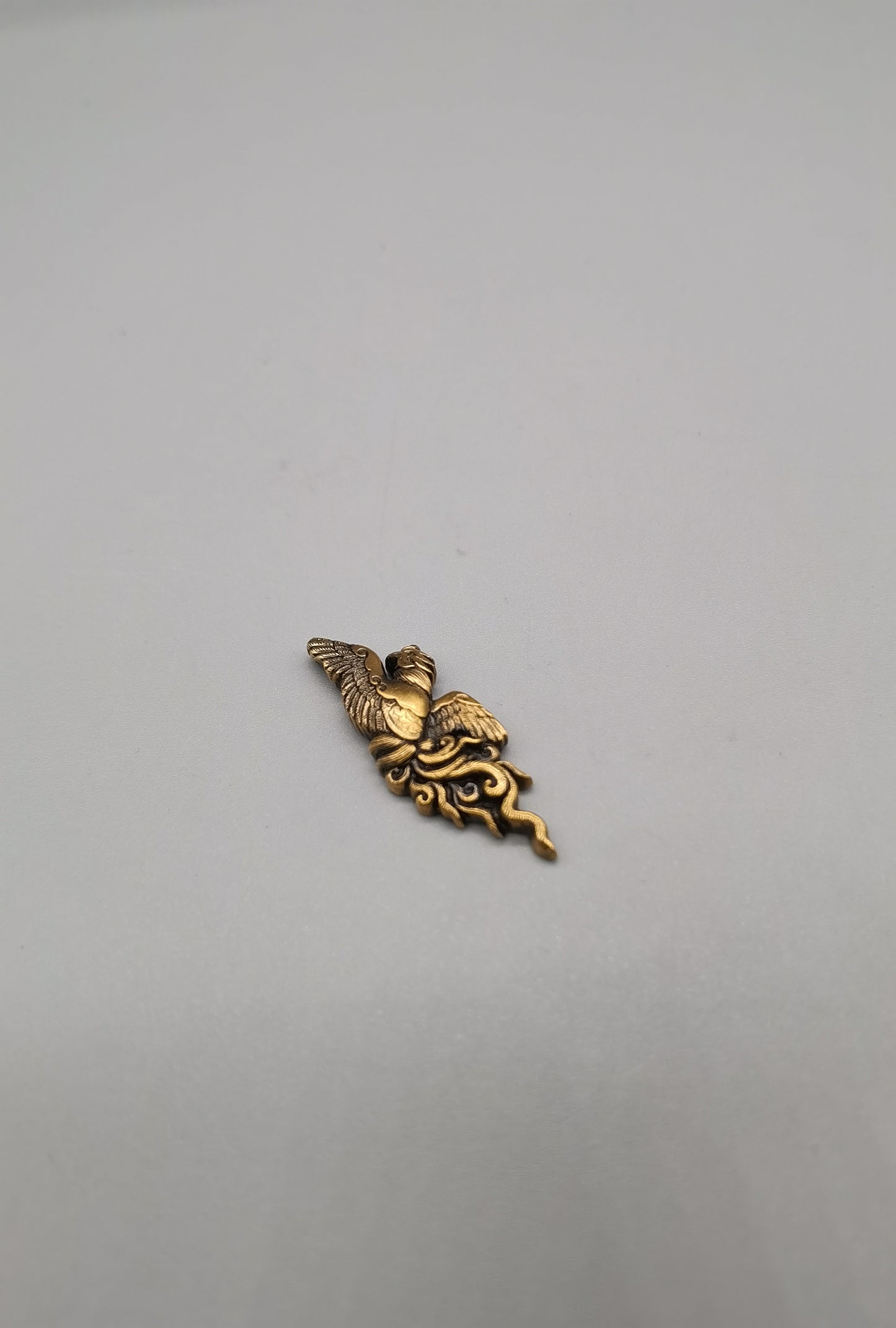 Japanese Type Small Golden Phoenix Menuki for wakziashi and tanto Y016