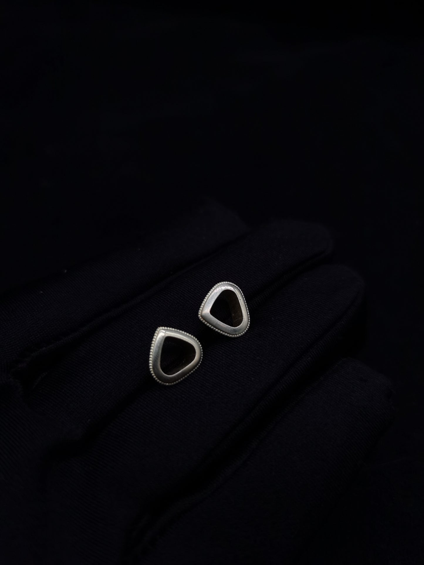 Japanese Type heart-shaped Shitodome for Kabuto-gane of Tachi Handtachi, Y071
