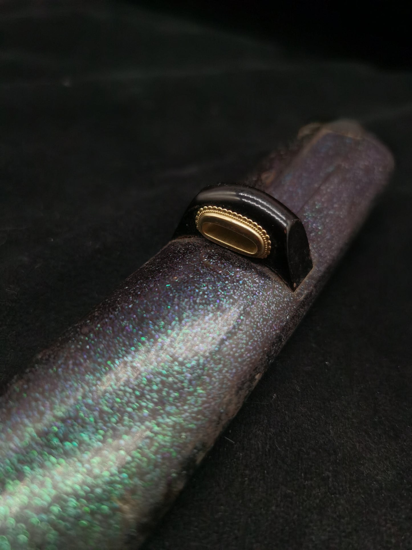 Japanese Type ellipse type Shitodome for Kurikata of Katana and Wakziashi, Y068