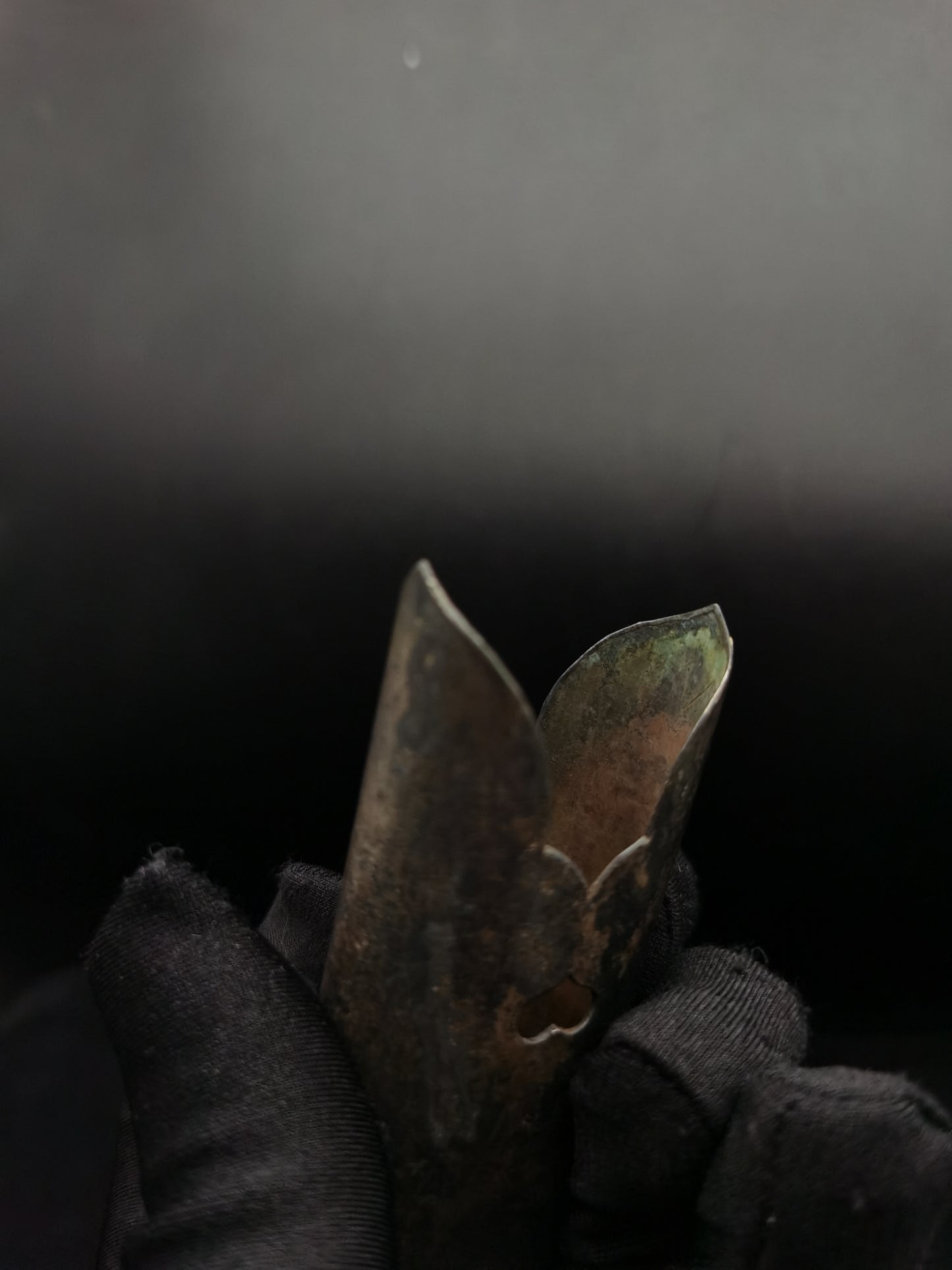 Japanese Silver-Clad Naginata Tsuikin Edo Period Antique J004