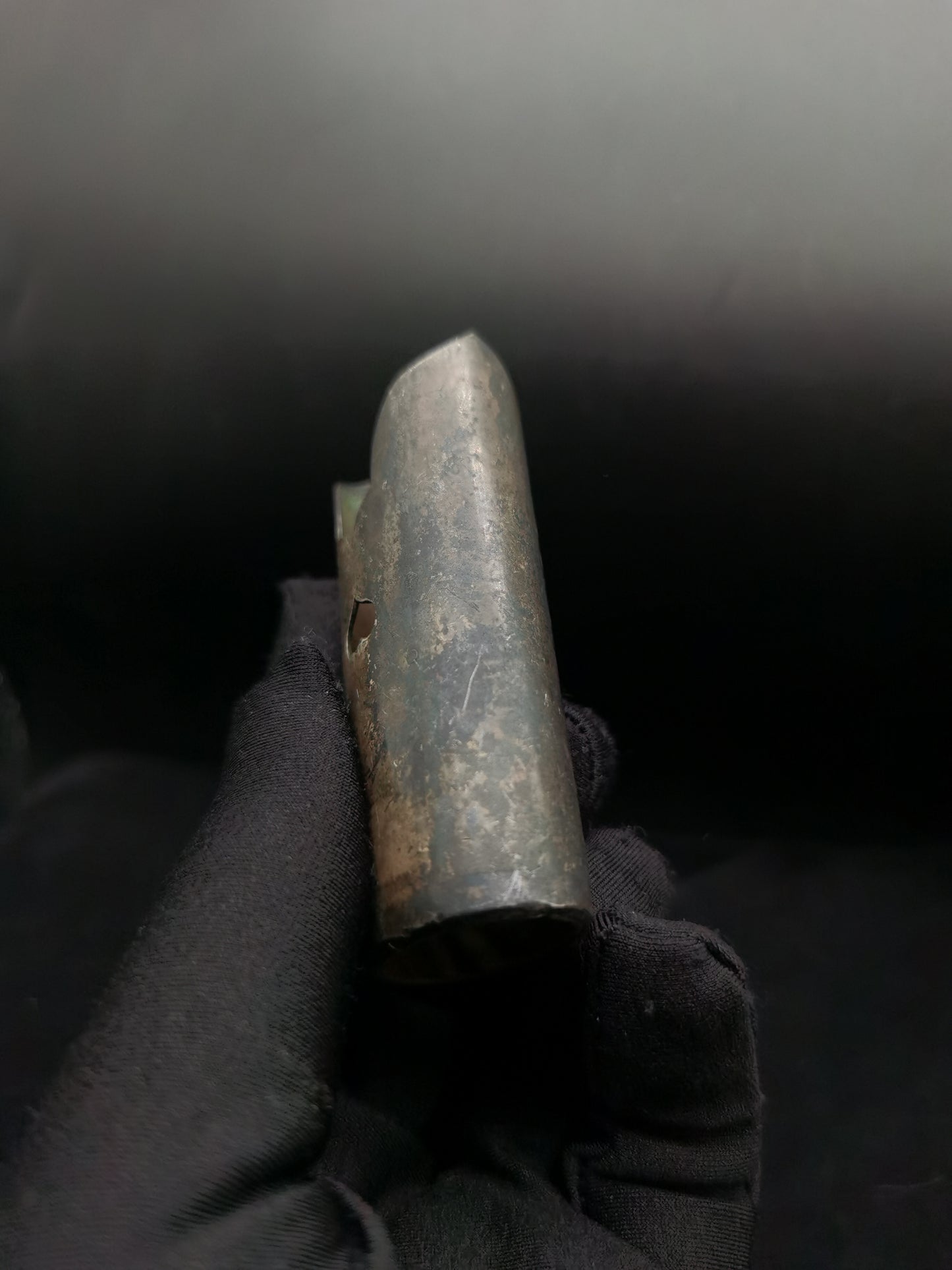Japanese Silver-Clad Naginata Tsuikin Edo Period Antique J004
