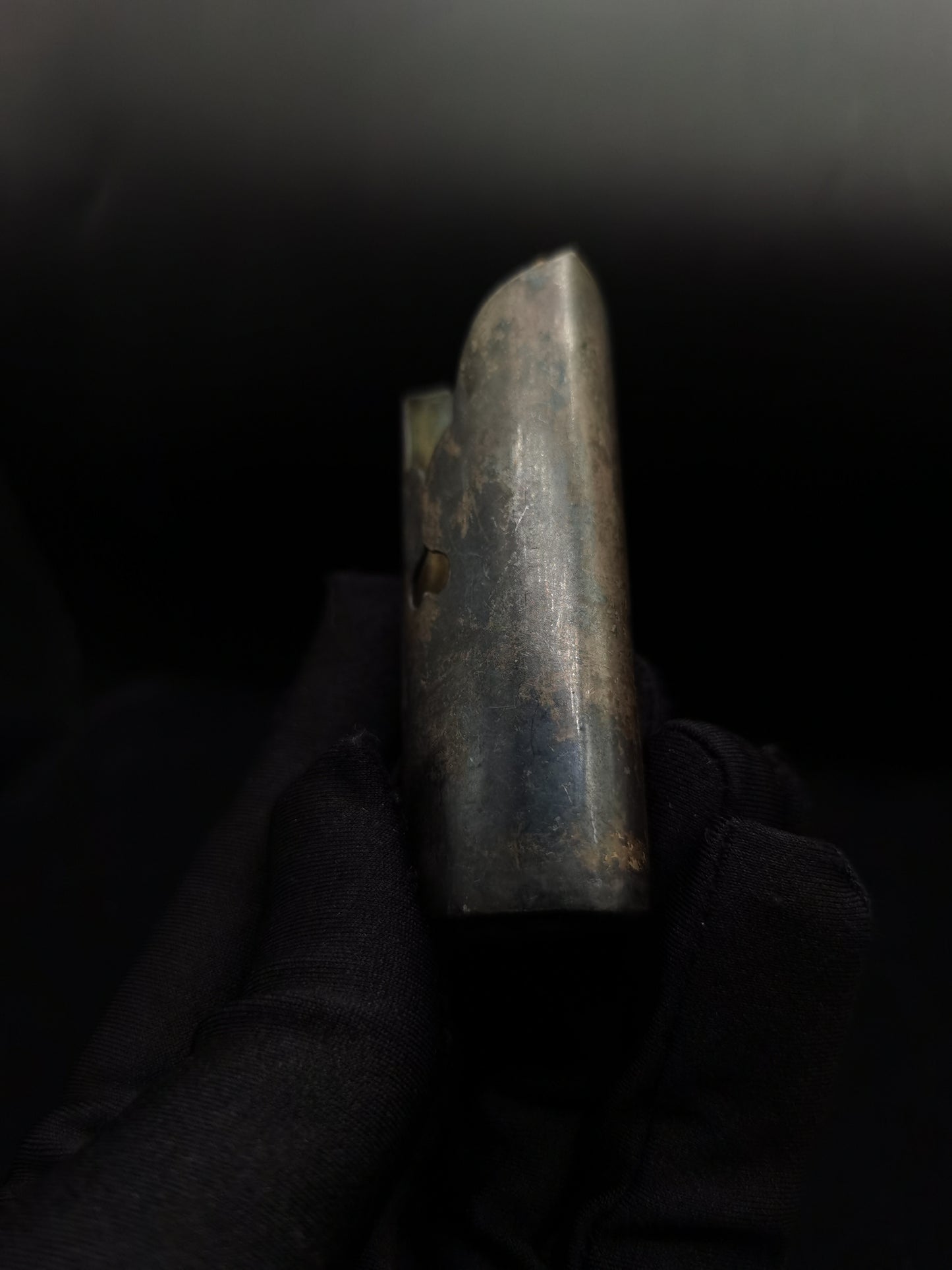 Japanese Silver-Clad Naginata Tsuikin Edo Period Antique J004