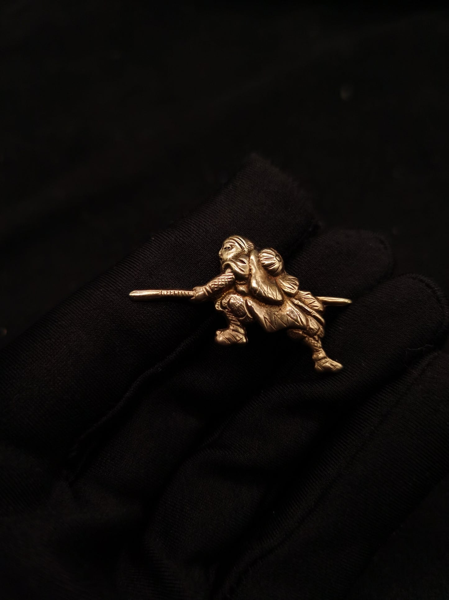 Japanese Type Warrior and Ninja Pattern Menuki for Katana and Wakziashi Y091