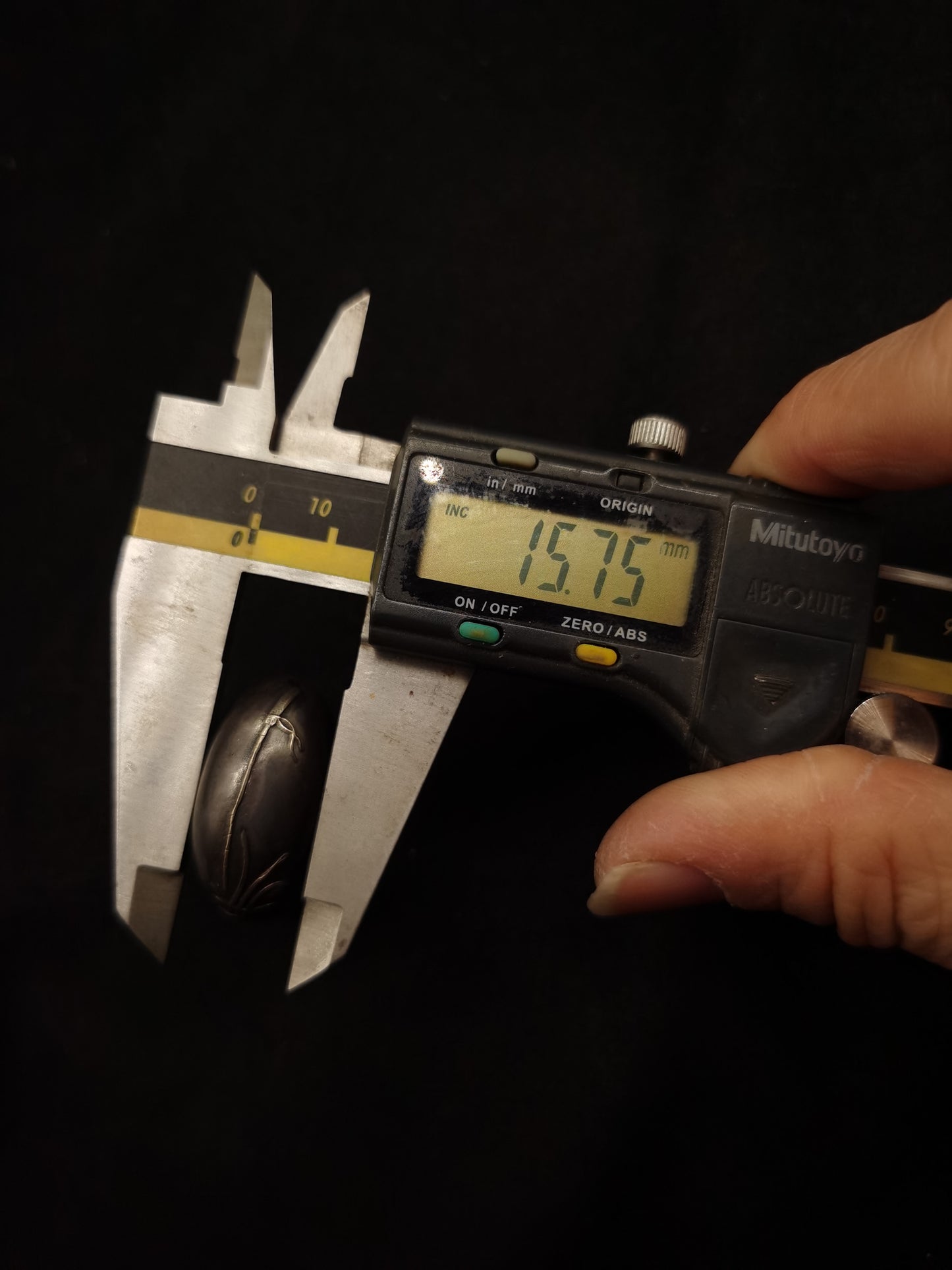 Japanese Type Mallow Leaf and Whip pattern Kojiri for Katana and Wakziashi Y094