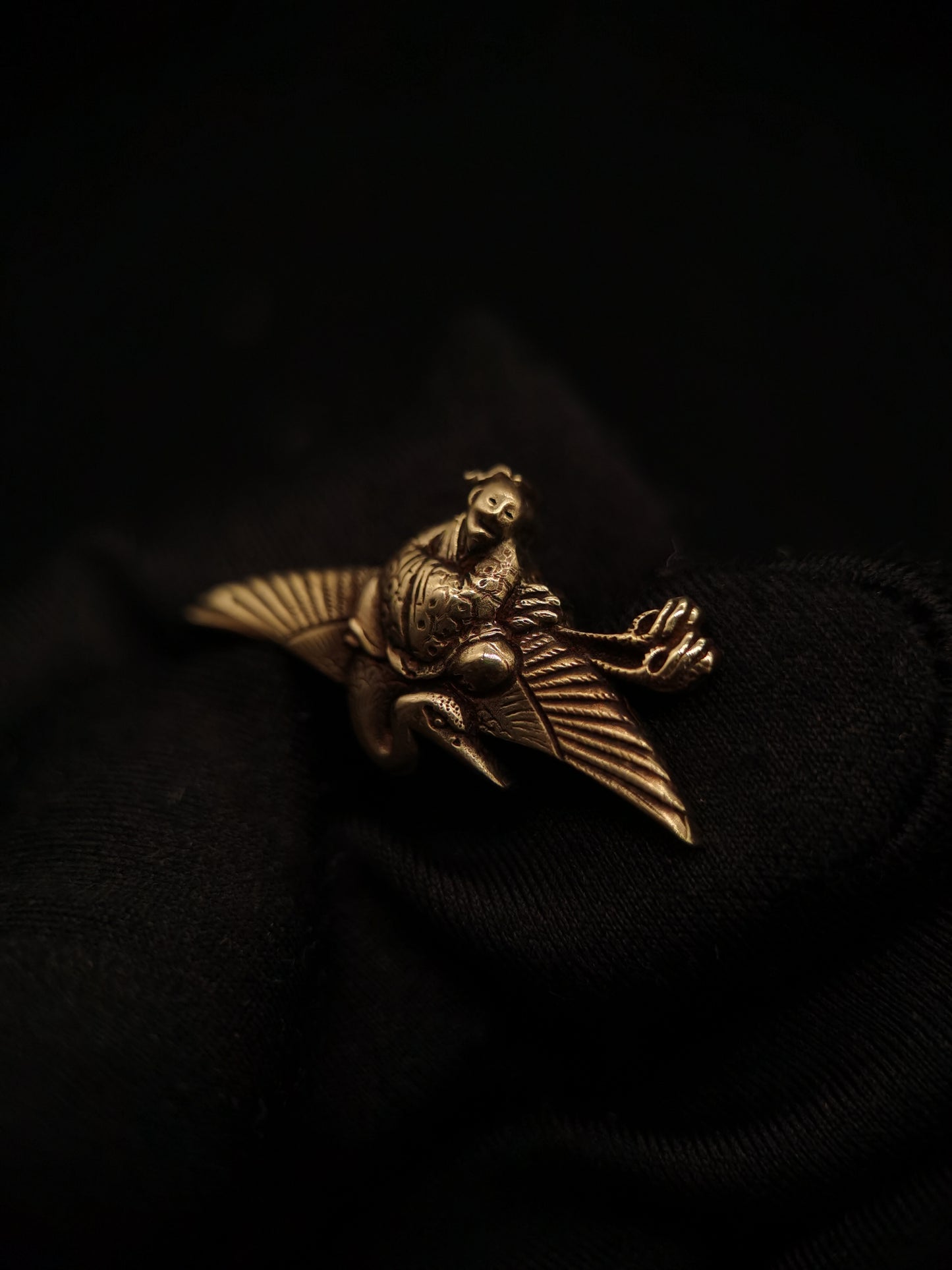 Japanese Type Crane fairy and Fish fairy Menuki for Wakziashi and Tanto Y100