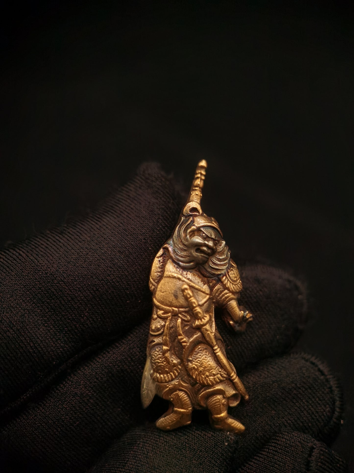 Japanese Type Three Kingdoms GuanYu ZhangFei Menuki for Katana and wakziashi Y110