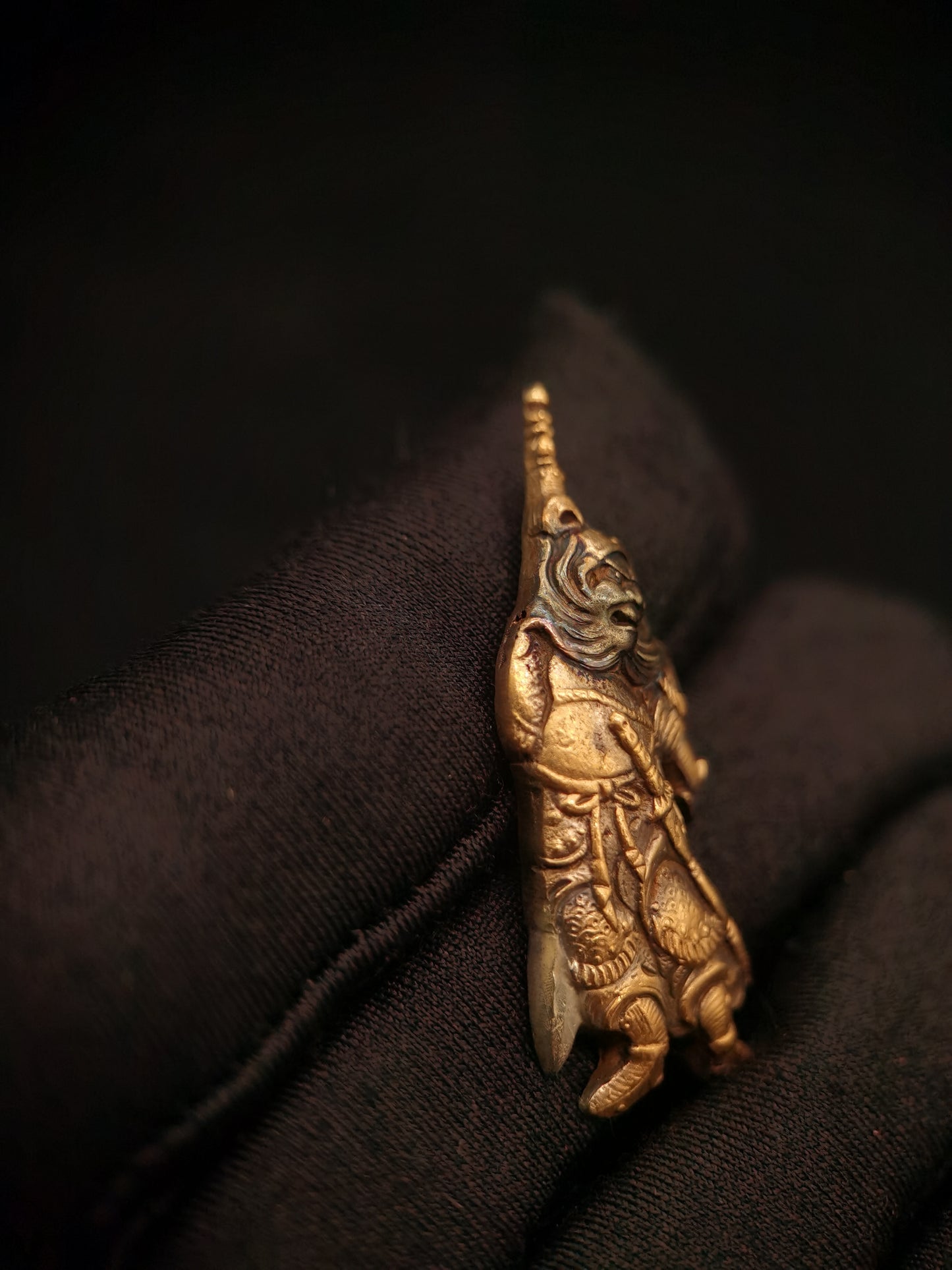 Japanese Type Three Kingdoms GuanYu ZhangFei Menuki for Katana and wakziashi Y110