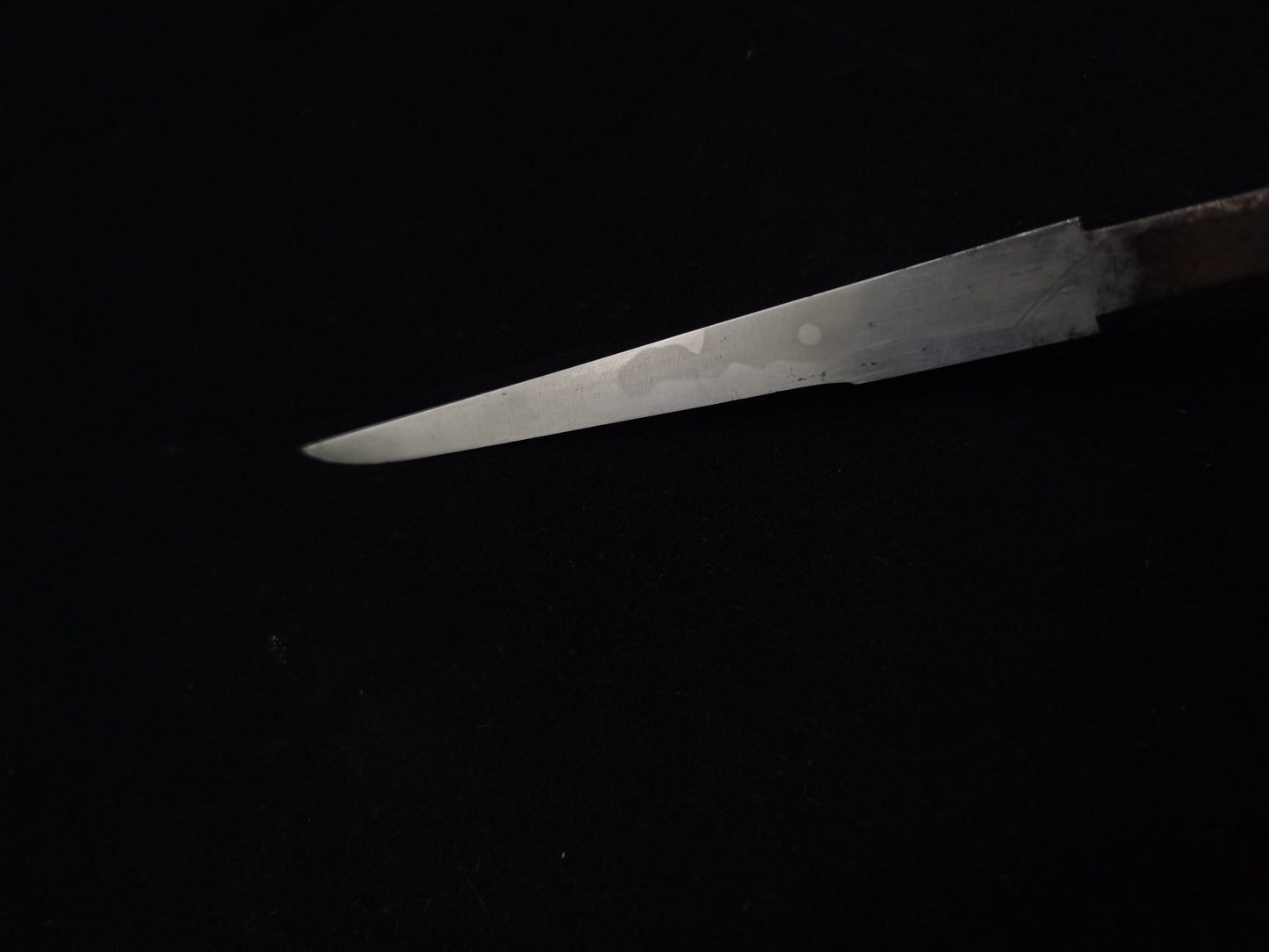 Japanese Kenmaki Ryū Carving Kagatana for Wakziashi Edo Period Antique K016