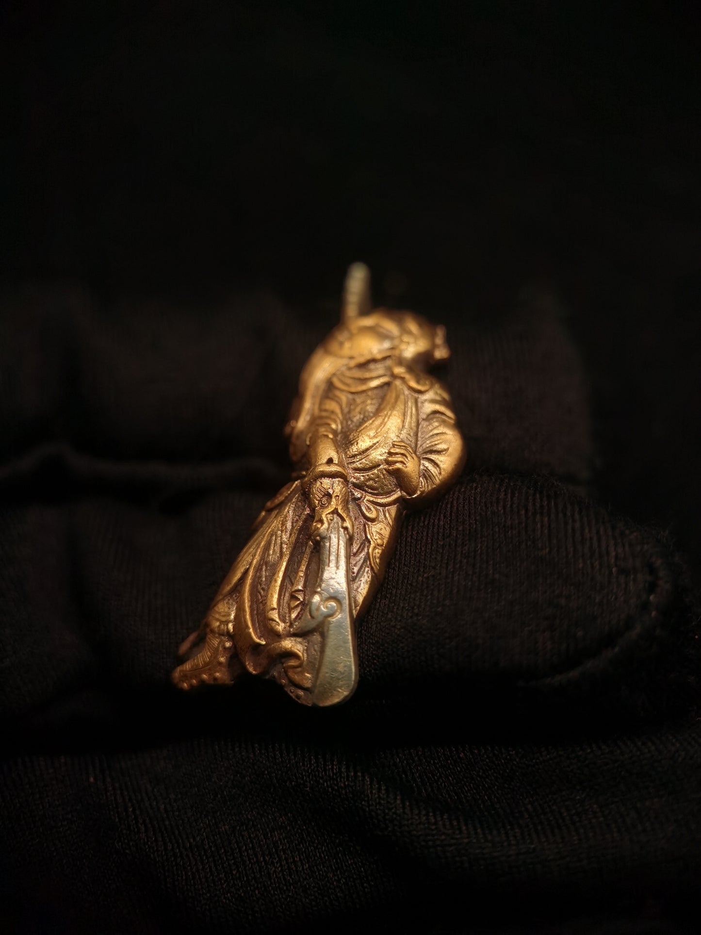 Japanese Type Three Kingdoms GuanYu ZhangFei Menuki for Katana and wakziashi Y110