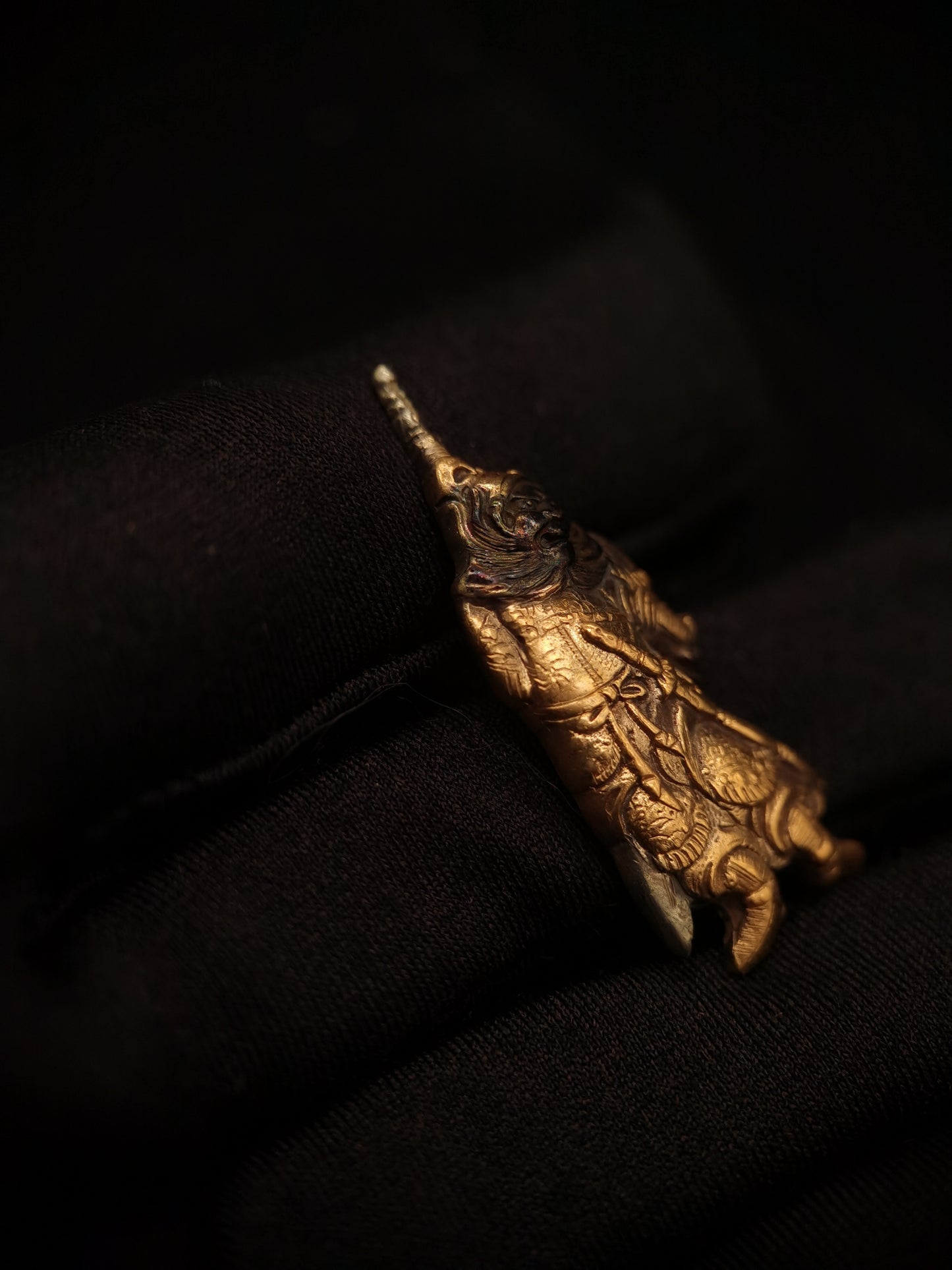 Japanese Type Three Kingdoms GuanYu ZhangFei Menuki for Katana and wakziashi Y110