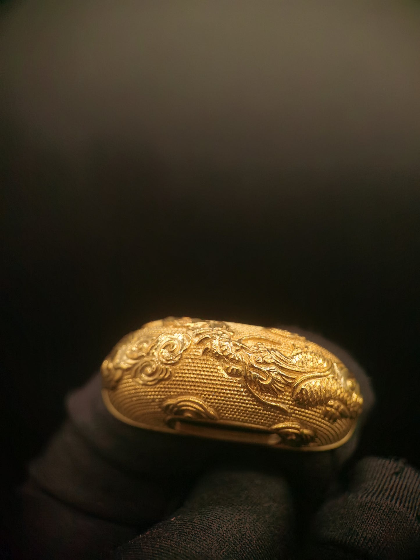 Japanese Type Cloud Dragon Kurigata for Wakzaishi, Y138