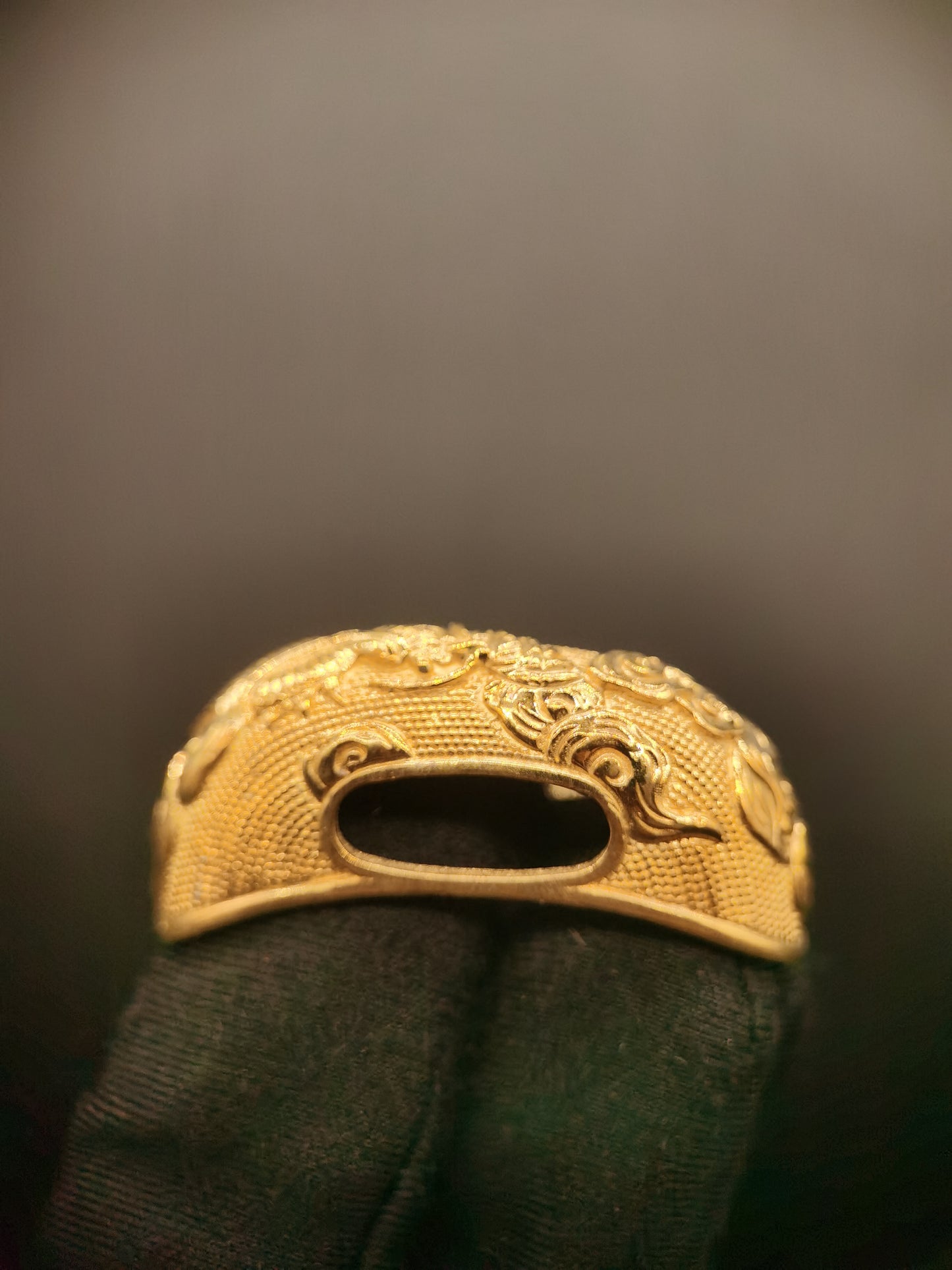 Japanese Type Cloud Dragon Kurigata for Wakzaishi, Y138