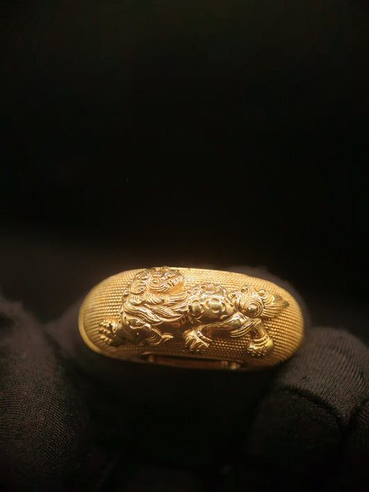 Japanese Type Lion Dog Kurigata for Wakzaishi, Y137