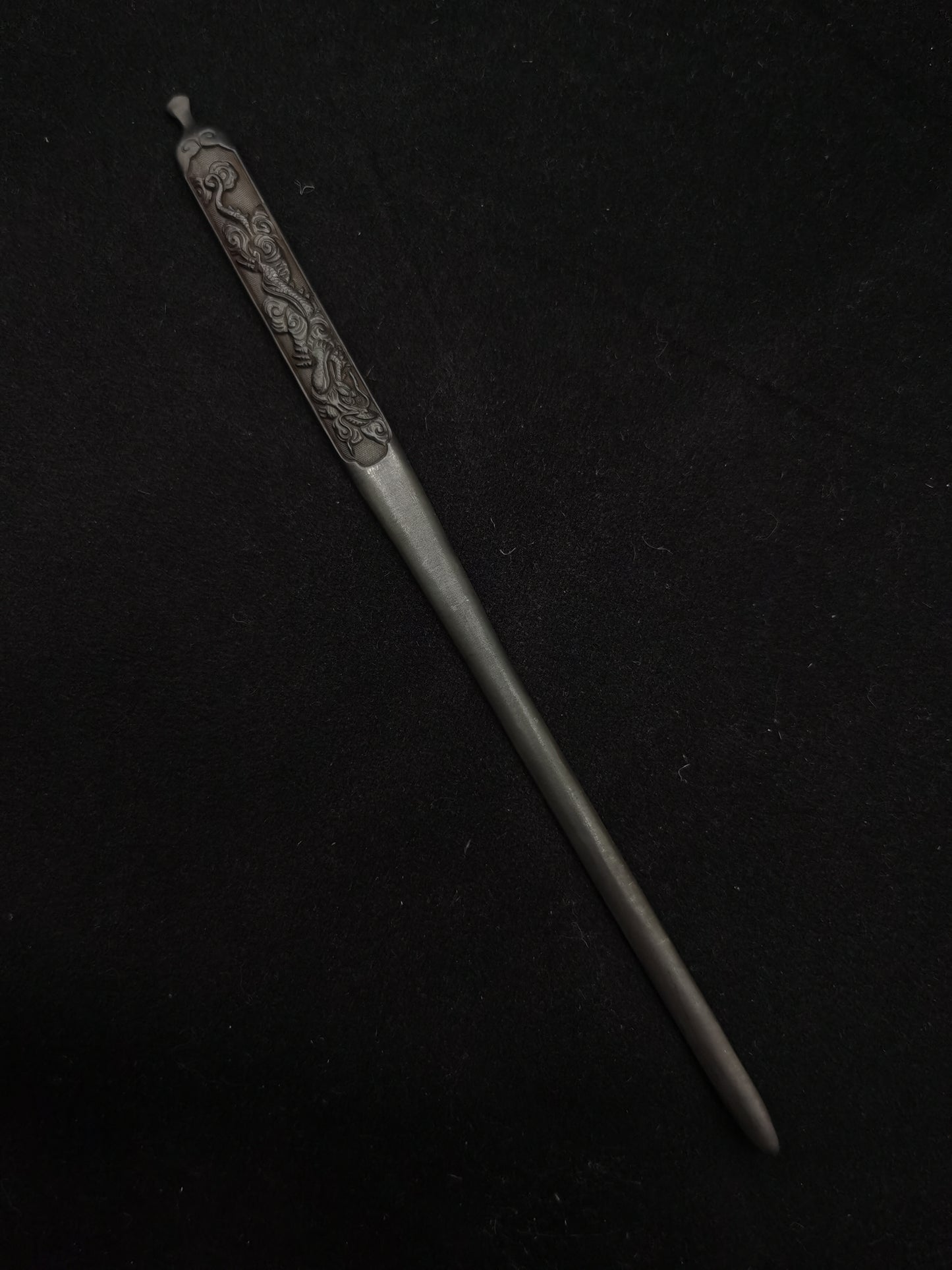 Japanese Type Cloud Dragon Kogai for Wakzaishi and Tanto, Y139