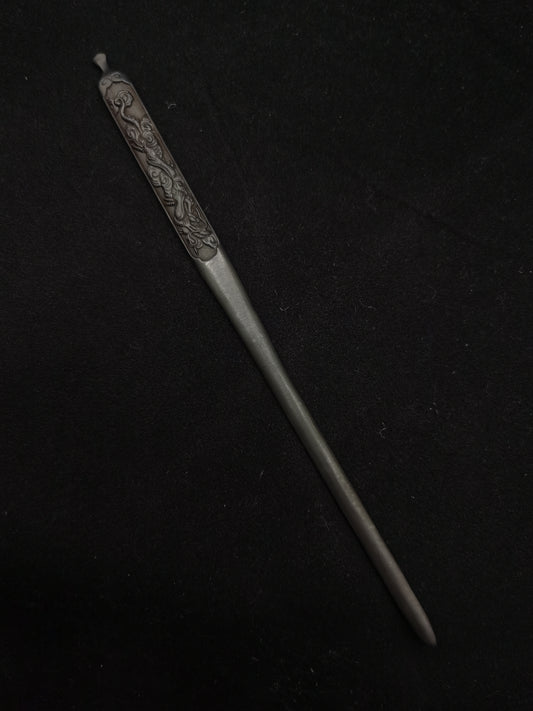 Japanese Type Cloud Dragon Kogai for Wakzaishi and Tanto, Y139