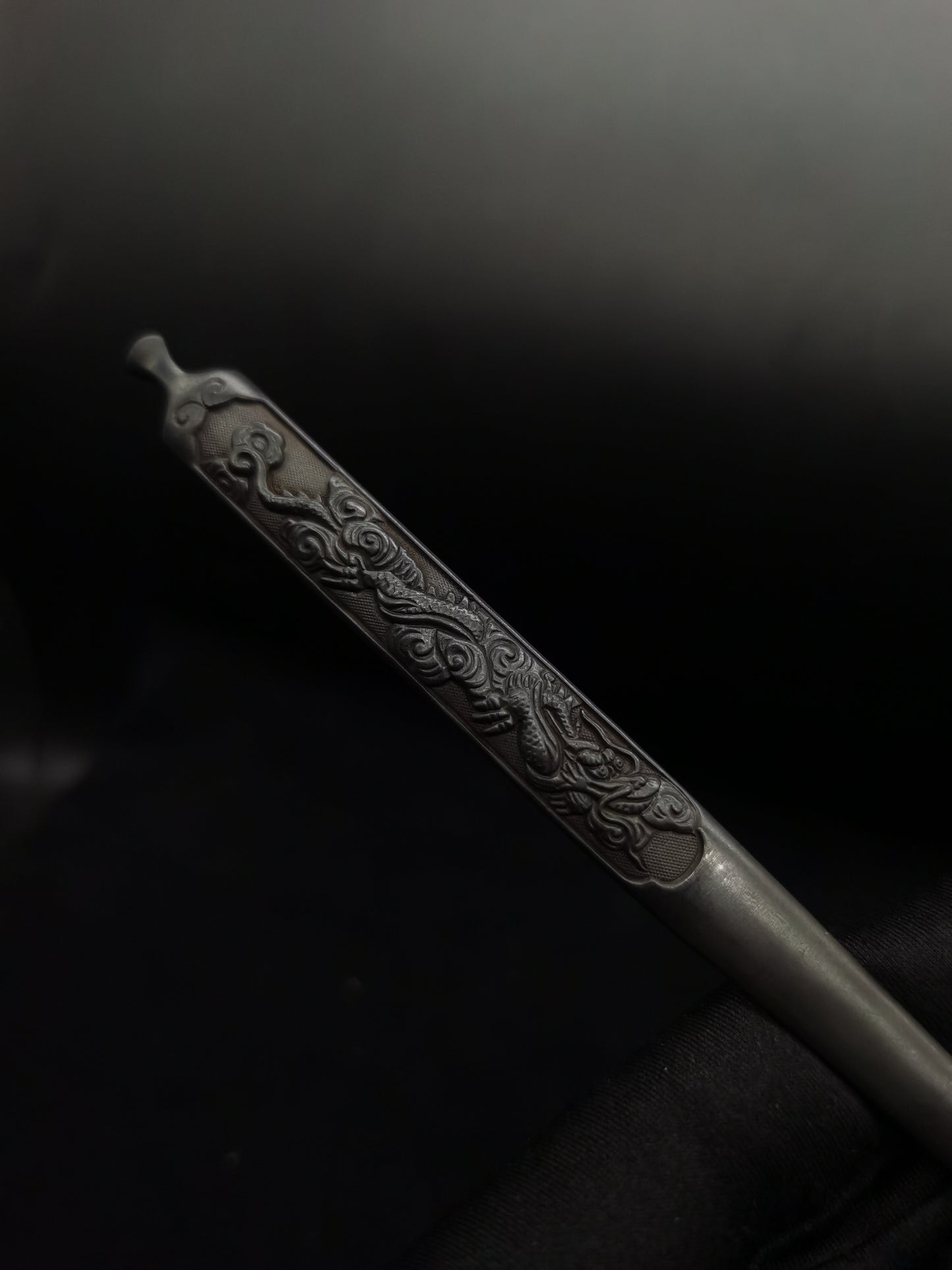 Japanese Type Cloud Dragon Kogai for Wakzaishi and Tanto, Y139
