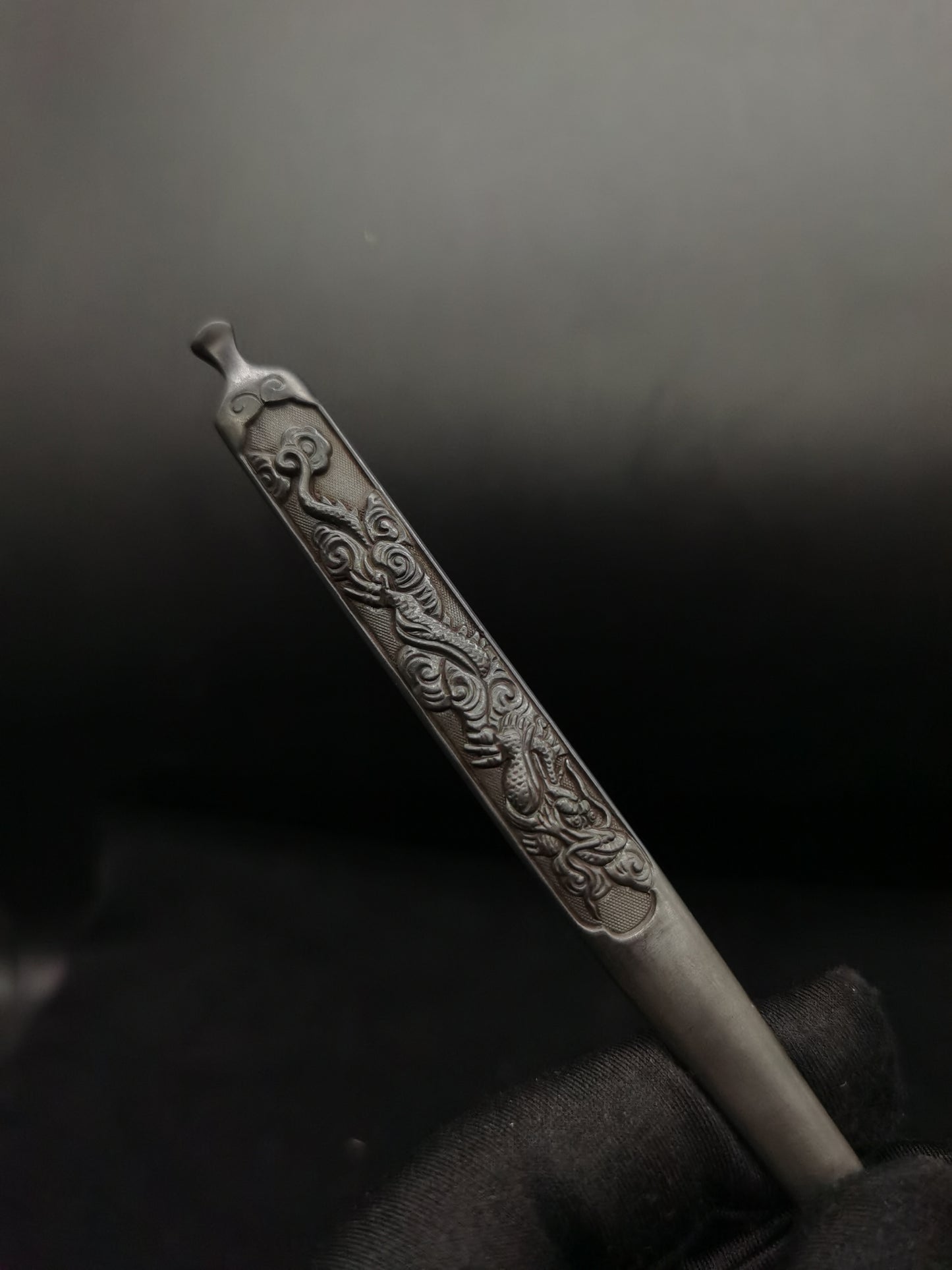 Japanese Type Cloud Dragon Kogai for Wakzaishi and Tanto, Y139
