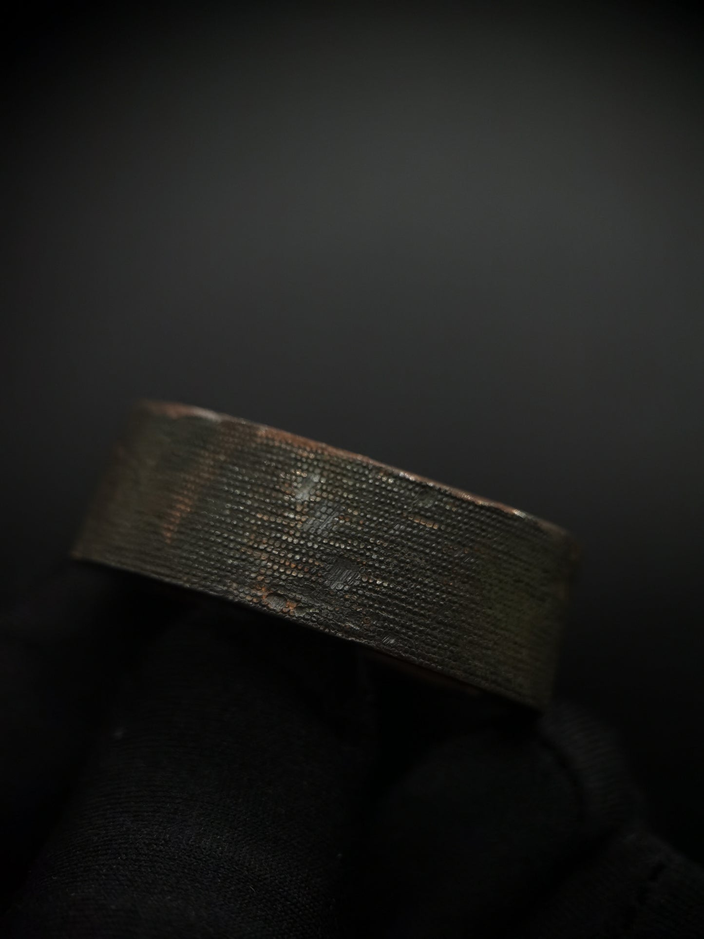 Japanese Fence and Peony Fuchi & Kashira for Katana and Wakziashi Edo Period Antique B073