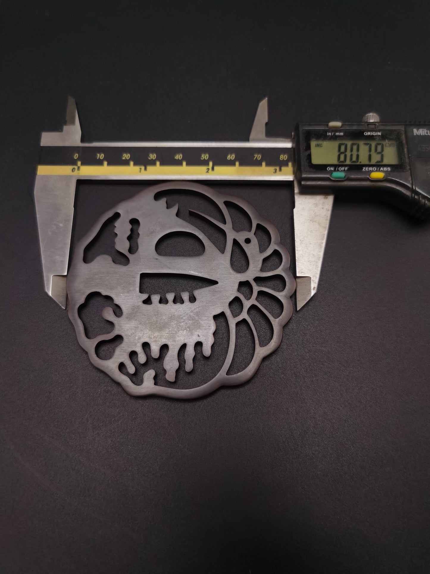 Japanese Type Crane Pattern Tsuba for Katana and Wakziashi, X002
