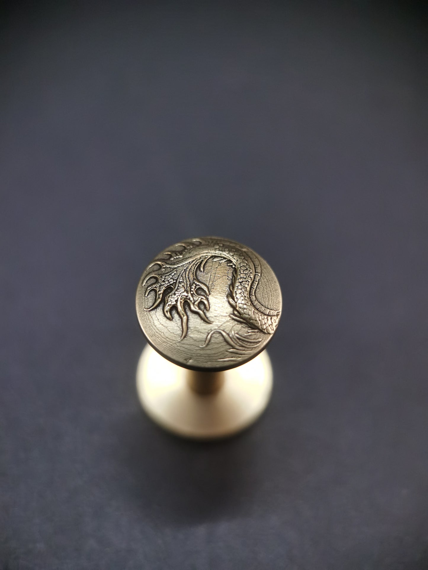 Japanese Type Dragon Round Menuki for wakziashi and tanto Y173