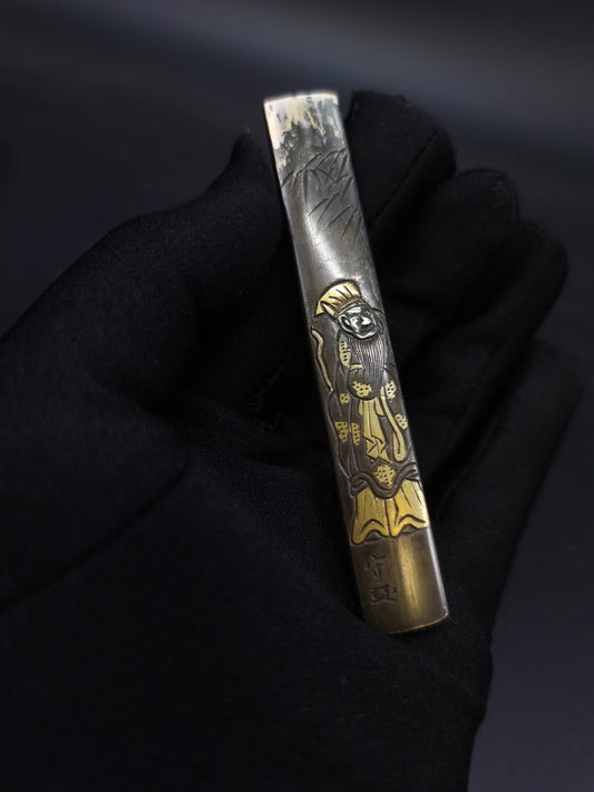 Japanese Master Dongpo Pattern Kozuka for wakziashi and tanto Edo period antique D115