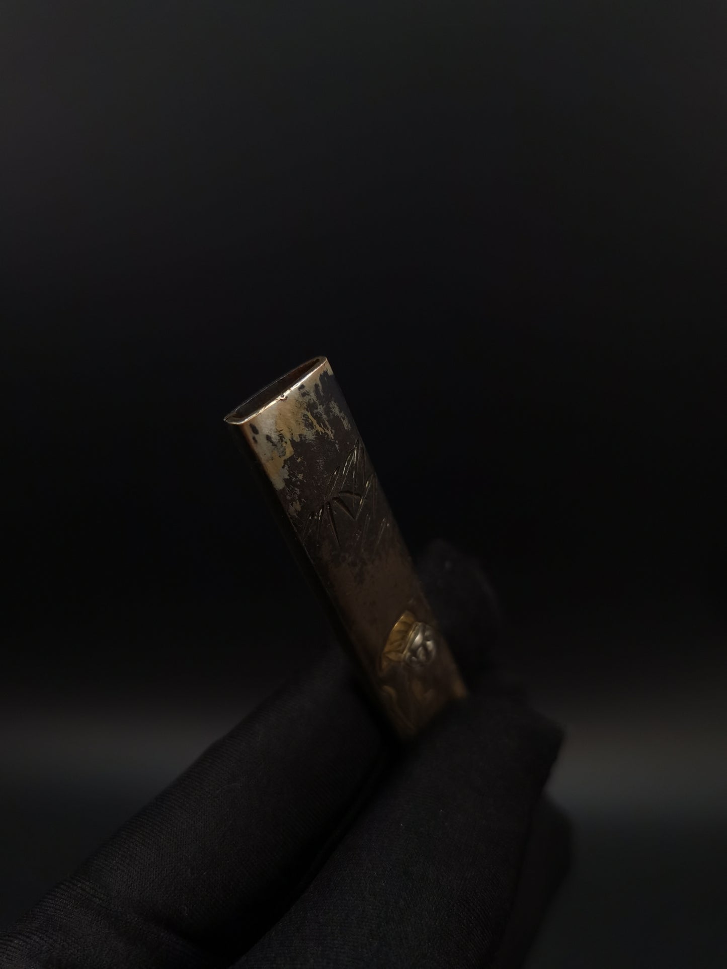 Japanese Master Dongpo Pattern Kozuka for wakziashi and tanto Edo period antique D115