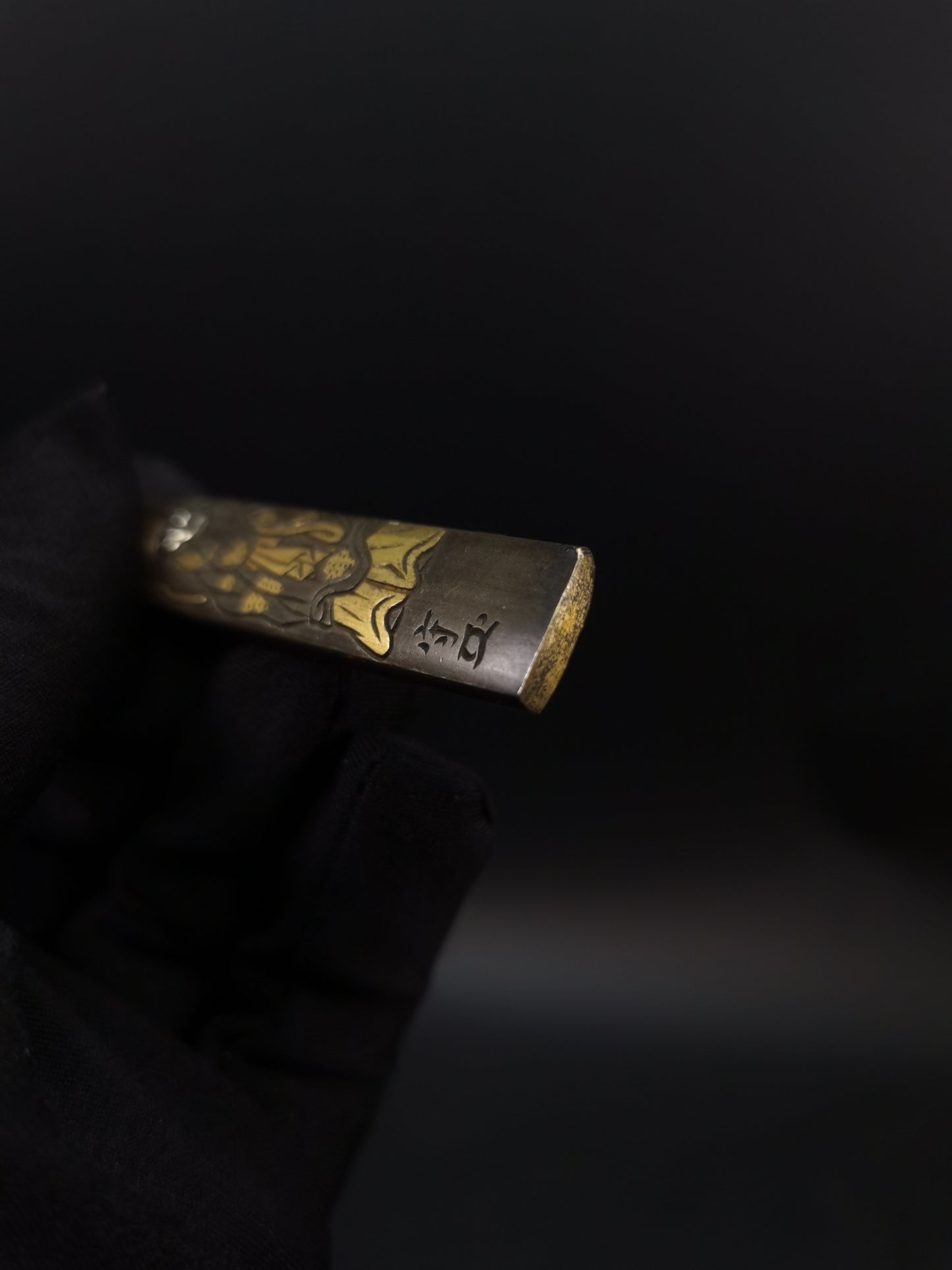 Japanese Master Dongpo Pattern Kozuka for wakziashi and tanto Edo period antique D115