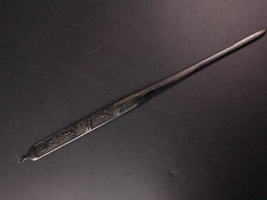 Japanese Type Mon and Cherry Blossoms Kogai for Wakzaishi and Tanto, Y160