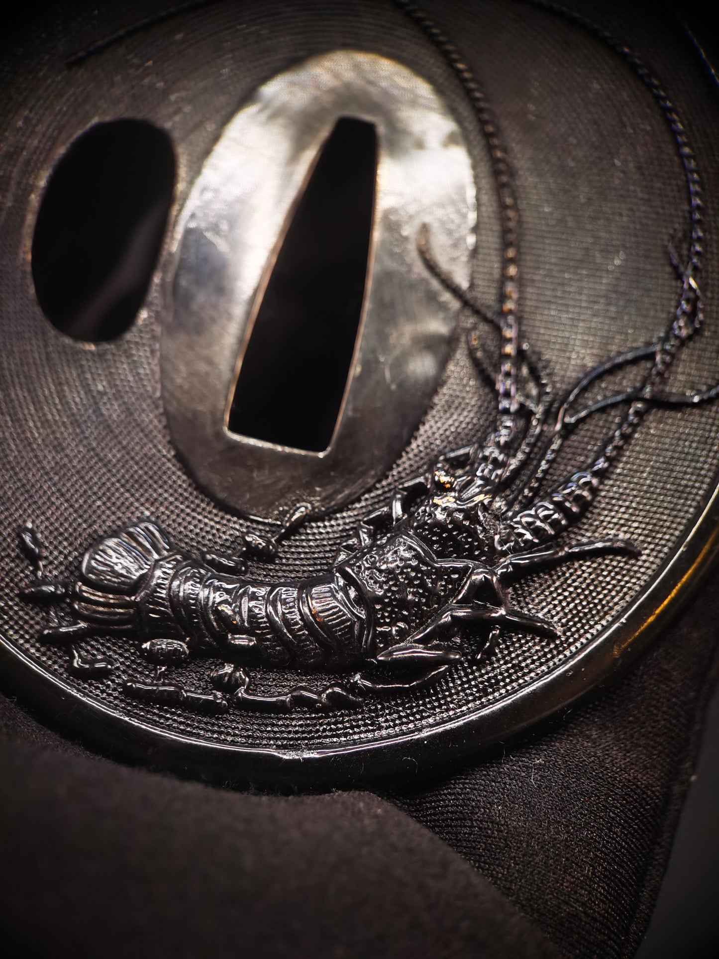 Japanese Type Lobster pattern 5 pieces set for Katana and Wakziashi, Y169