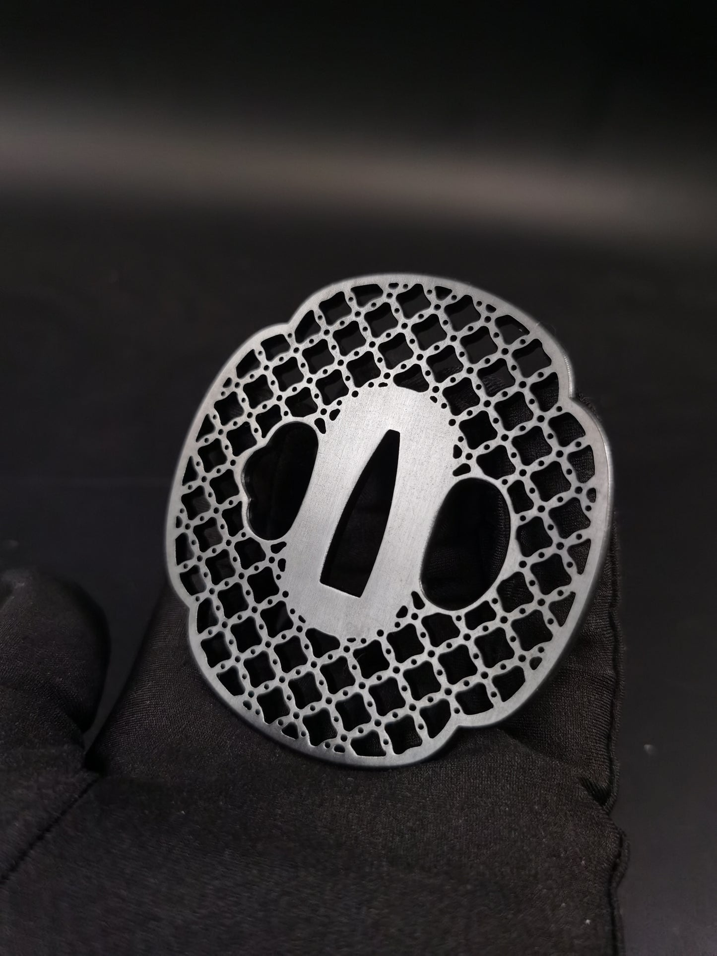 Japanese Type Shippo-mon Quince Tsuba for Katana and Wakziashi, X009
