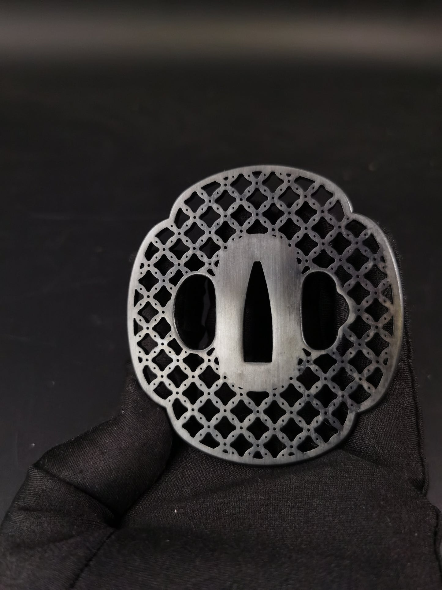 Japanese Type Shippo-mon Quince Tsuba for Katana and Wakziashi, X009