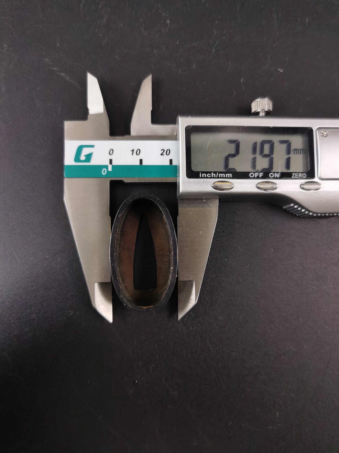 Japanese Orchids Under the Moon Pattern Pattern Single Fuchi for Katana Wakziashi Edo Period Antique F181