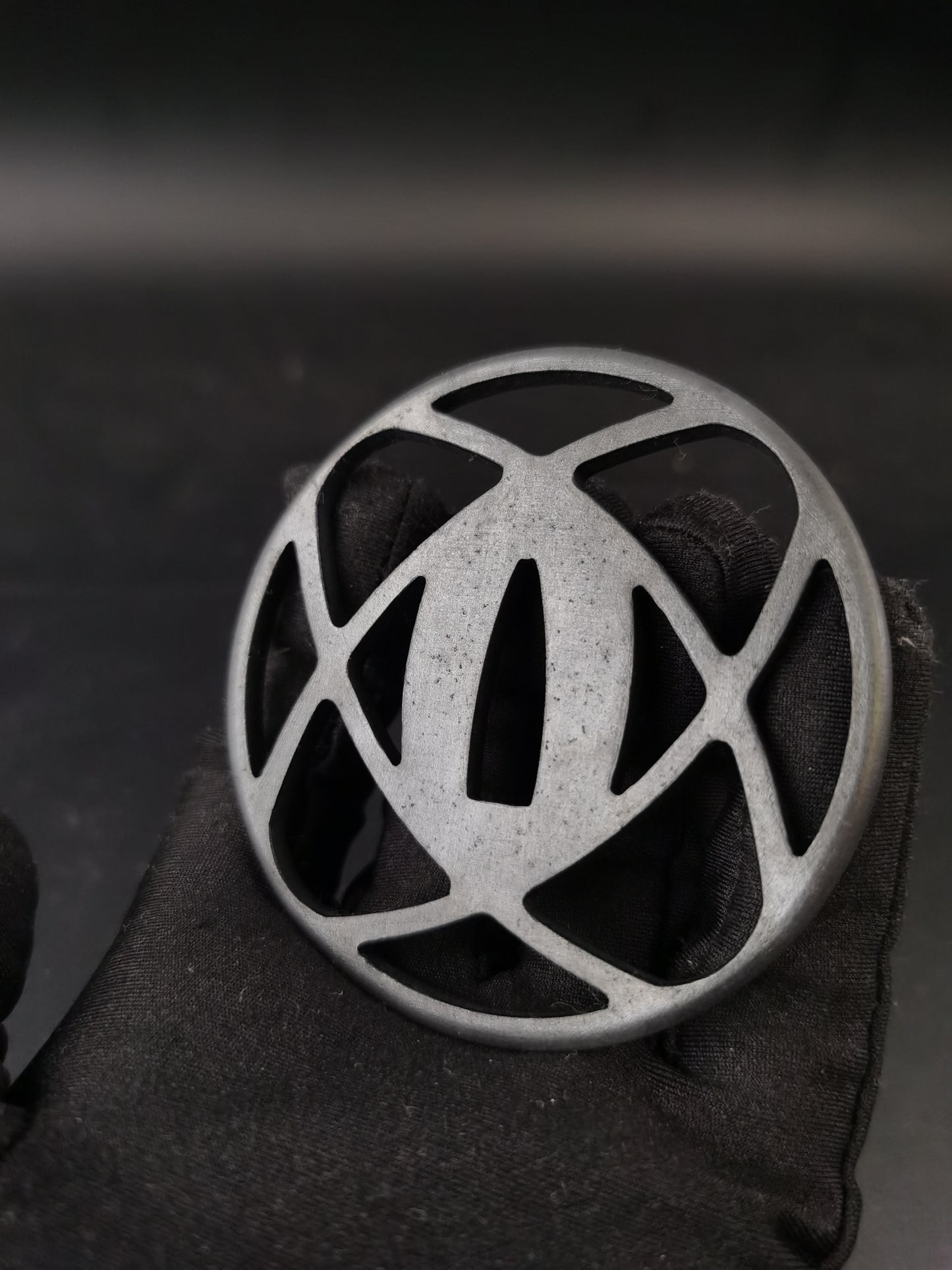 Japanese Kinban-mon Sukashi Tsuba for Katana and Wakziashi, X015