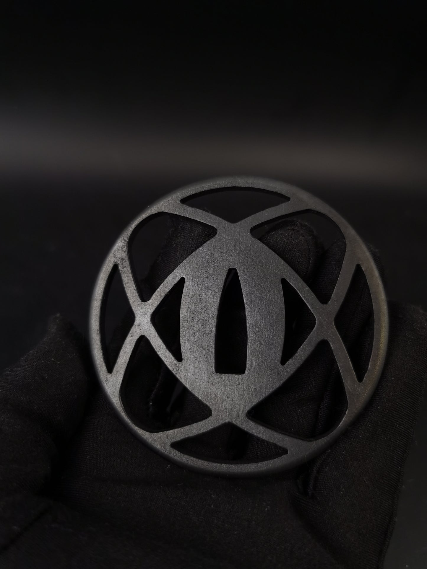 Japanese Kinban-mon Sukashi Tsuba for Katana and Wakziashi, X015