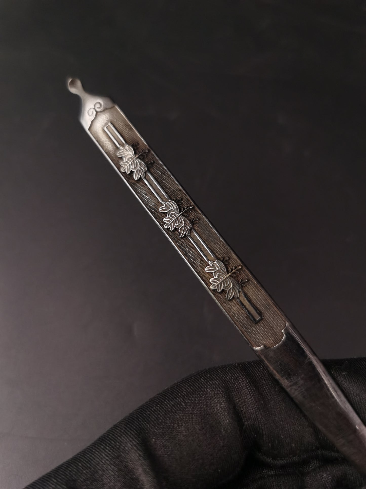 Japanese Type Kiri Mon Kogai for Wakzaishi and Tanto, Y159