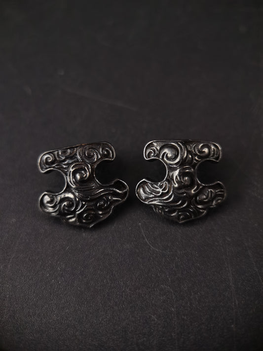Japanese Cloud Pattern Uragawara for wakziashi and Tanto, Y180