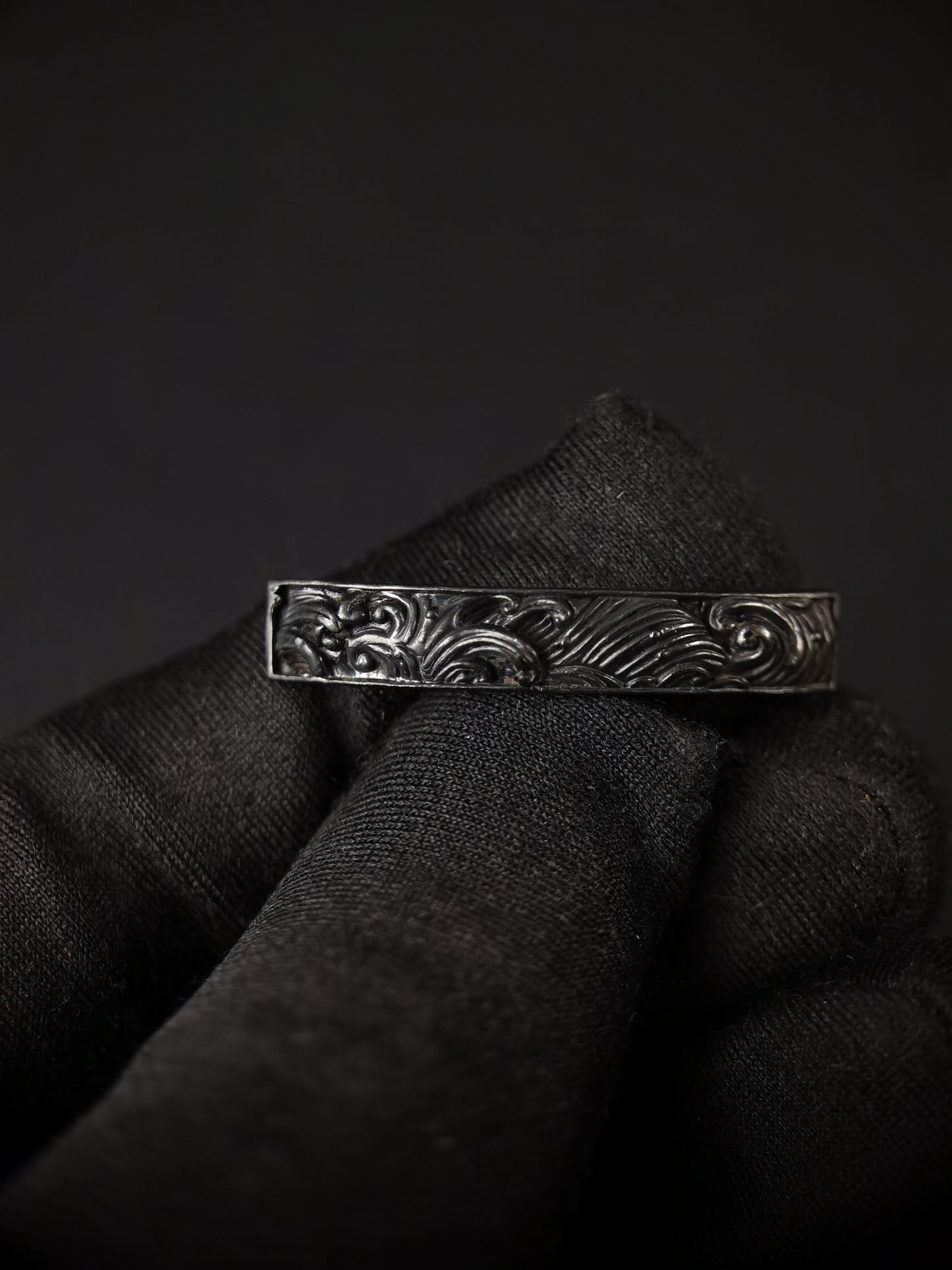 Japanese Wave Pattern Uragawara for wakziashi and Tanto, Y181