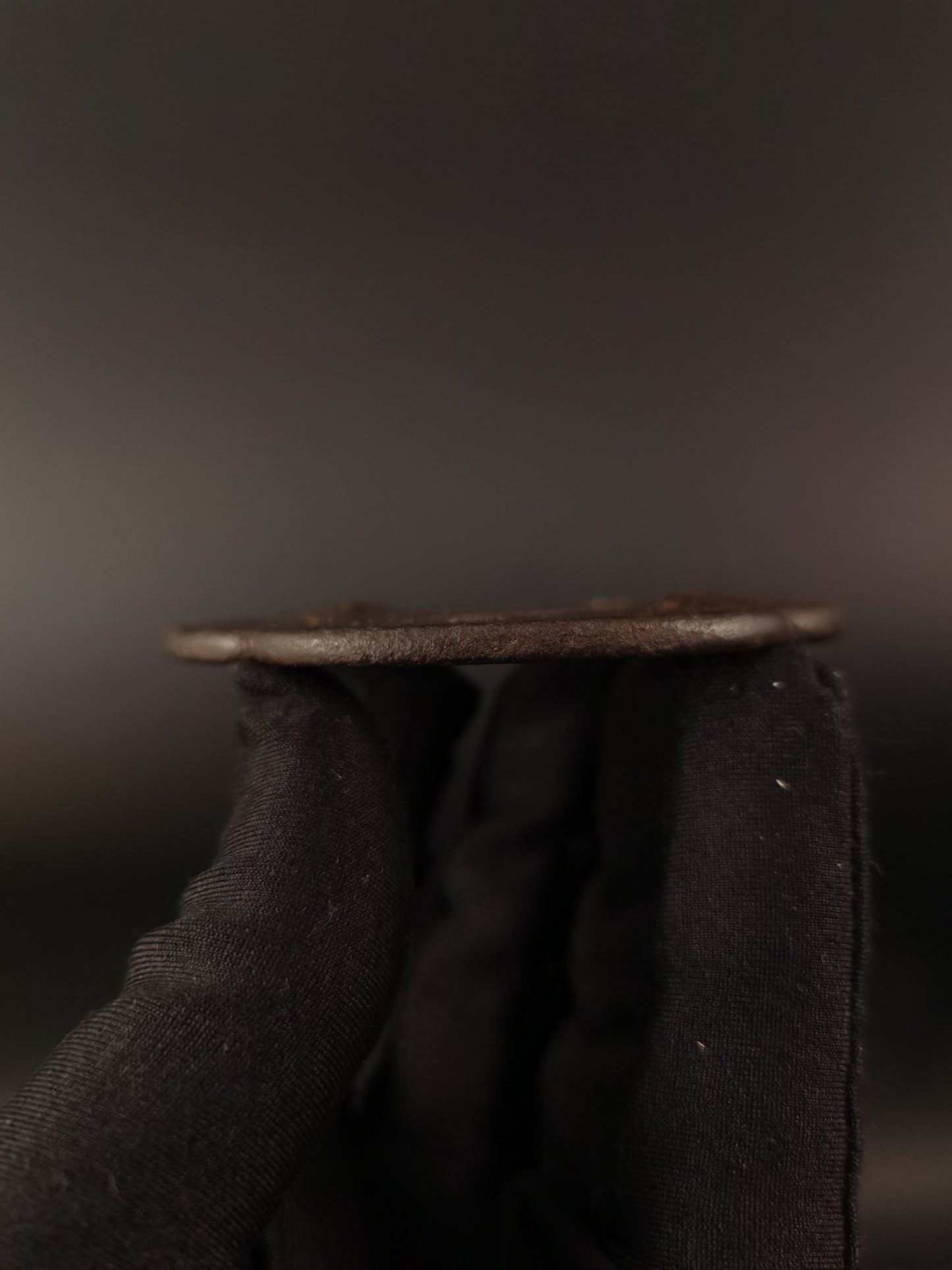 Japanese Two iron Tsuba for Wakziashi Special Offer Edo Period Antique A272