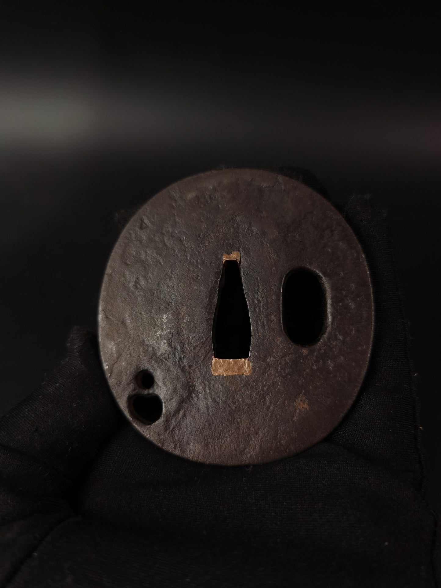 Japanese Two iron Tsuba for Wakziashi Special Offer Edo Period Antique A274