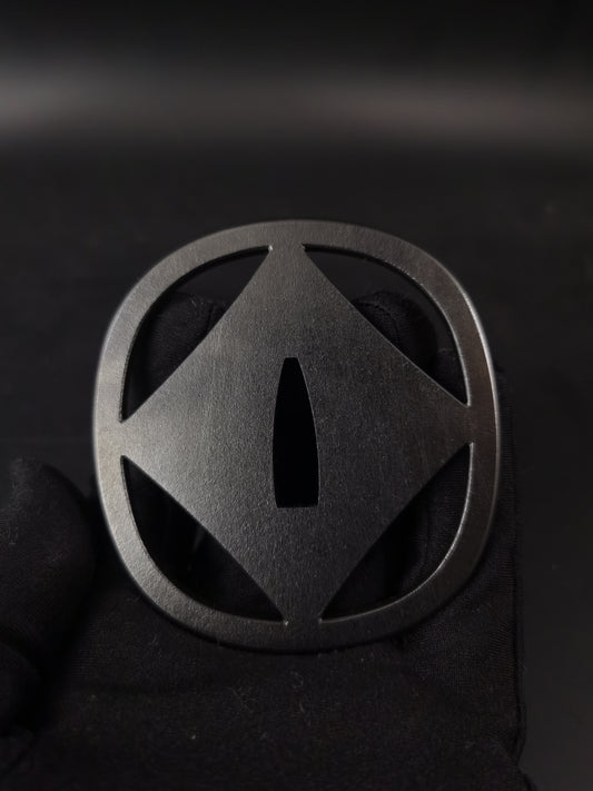 Japanese Shuriken-mon Sukashi Tsuba for Katana Wakziashi, X024