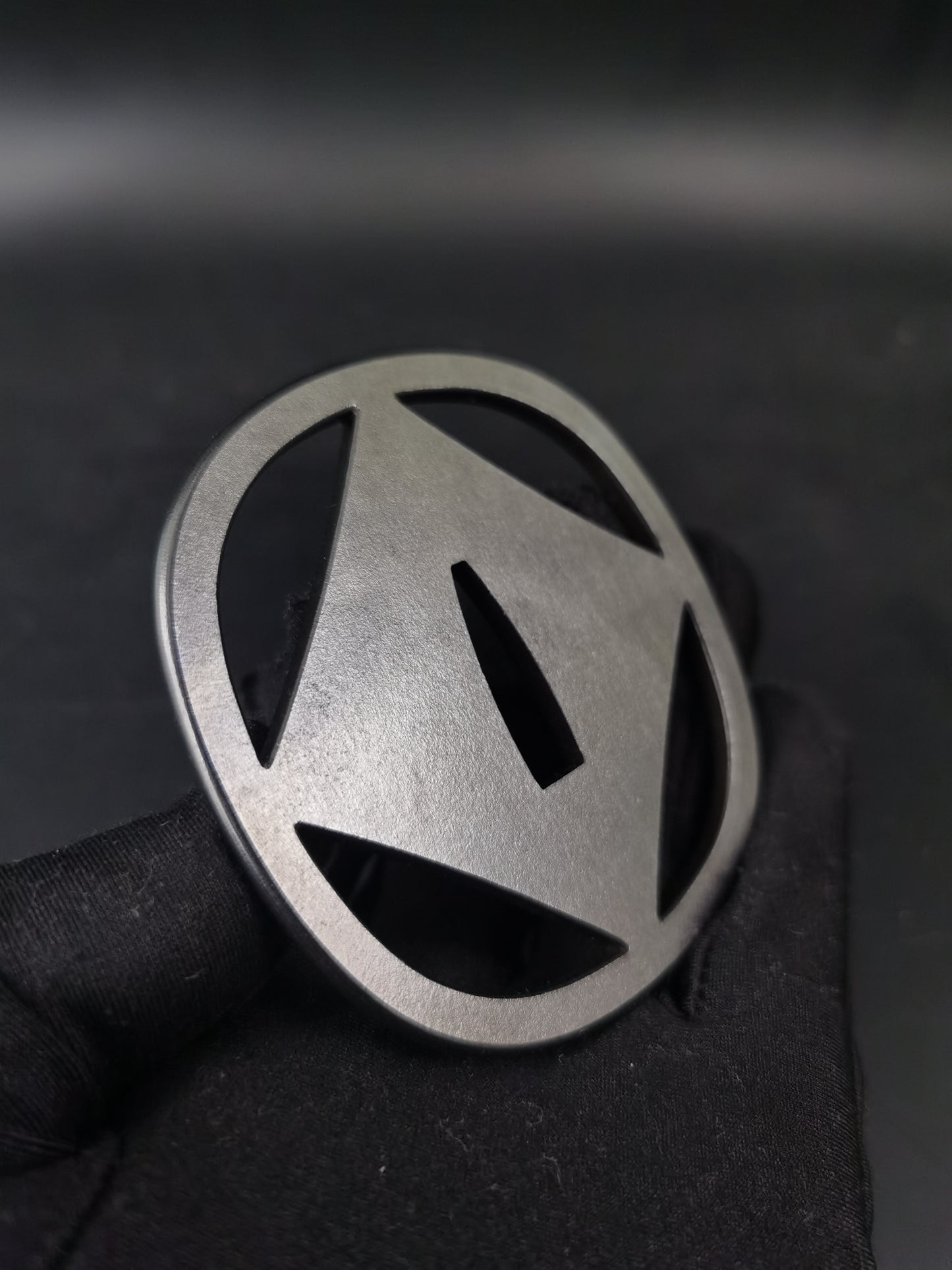 Japanese Shuriken-mon Sukashi Tsuba for Katana Wakziashi, X024