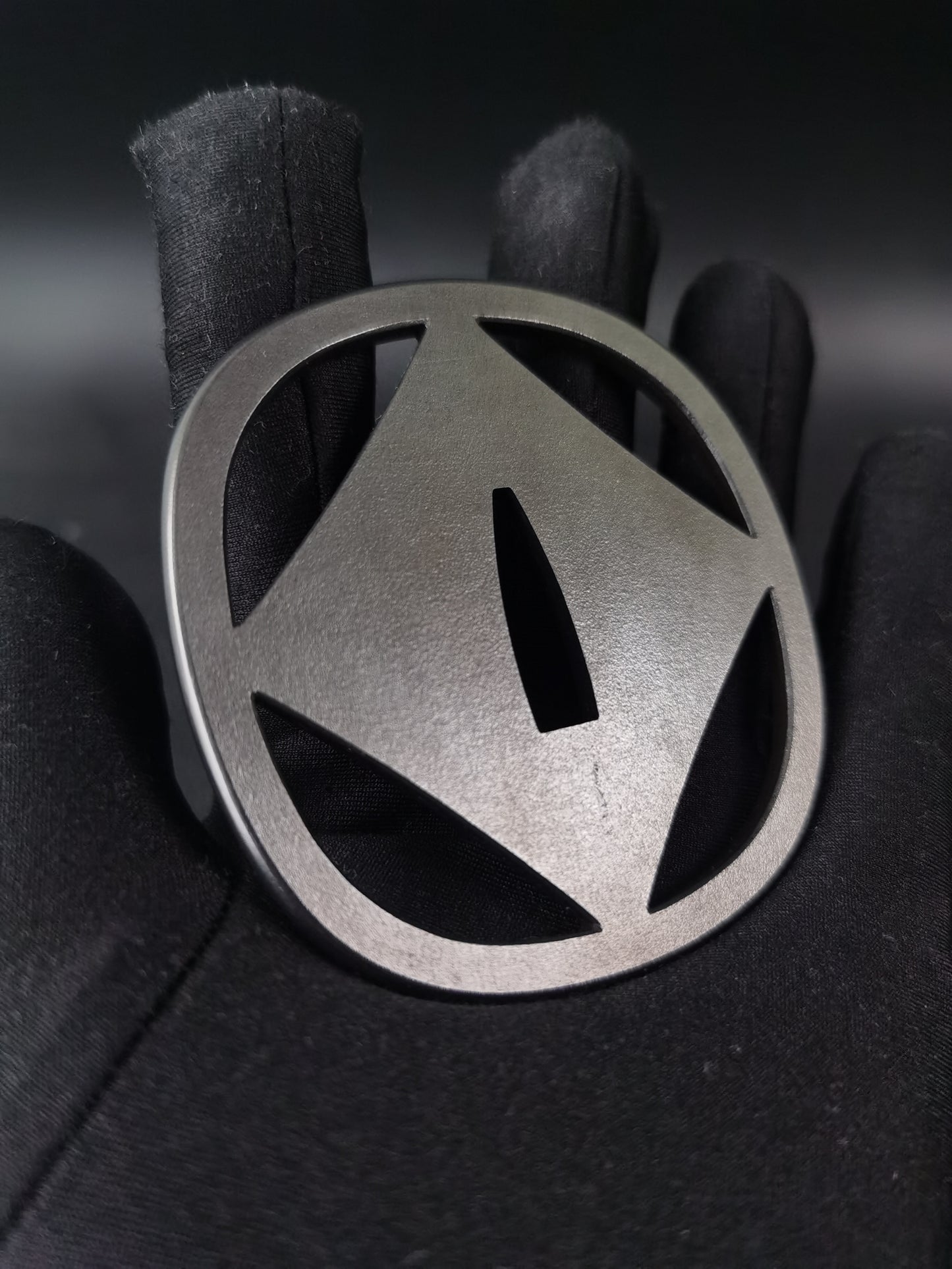 Japanese Shuriken-mon Sukashi Tsuba for Katana Wakziashi, X024