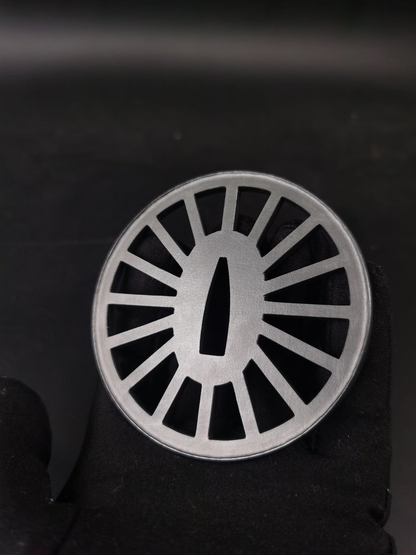 Japanese Big Wheel Pattern Sukashi Tsuba for Katana Wakziashi, X027