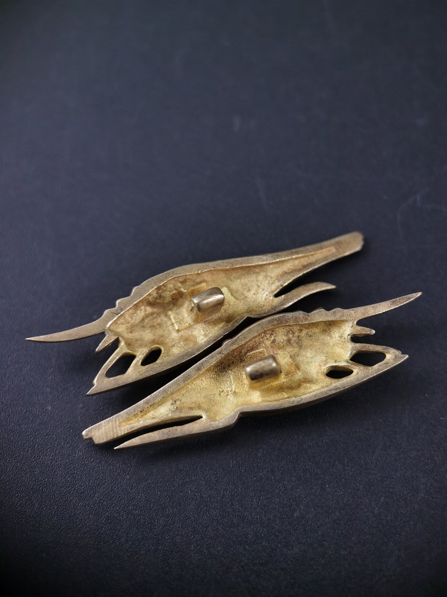 Japanese Type Wheat ear mantis Pattern Menuki for Katana wakziashi and Tanto, Y150