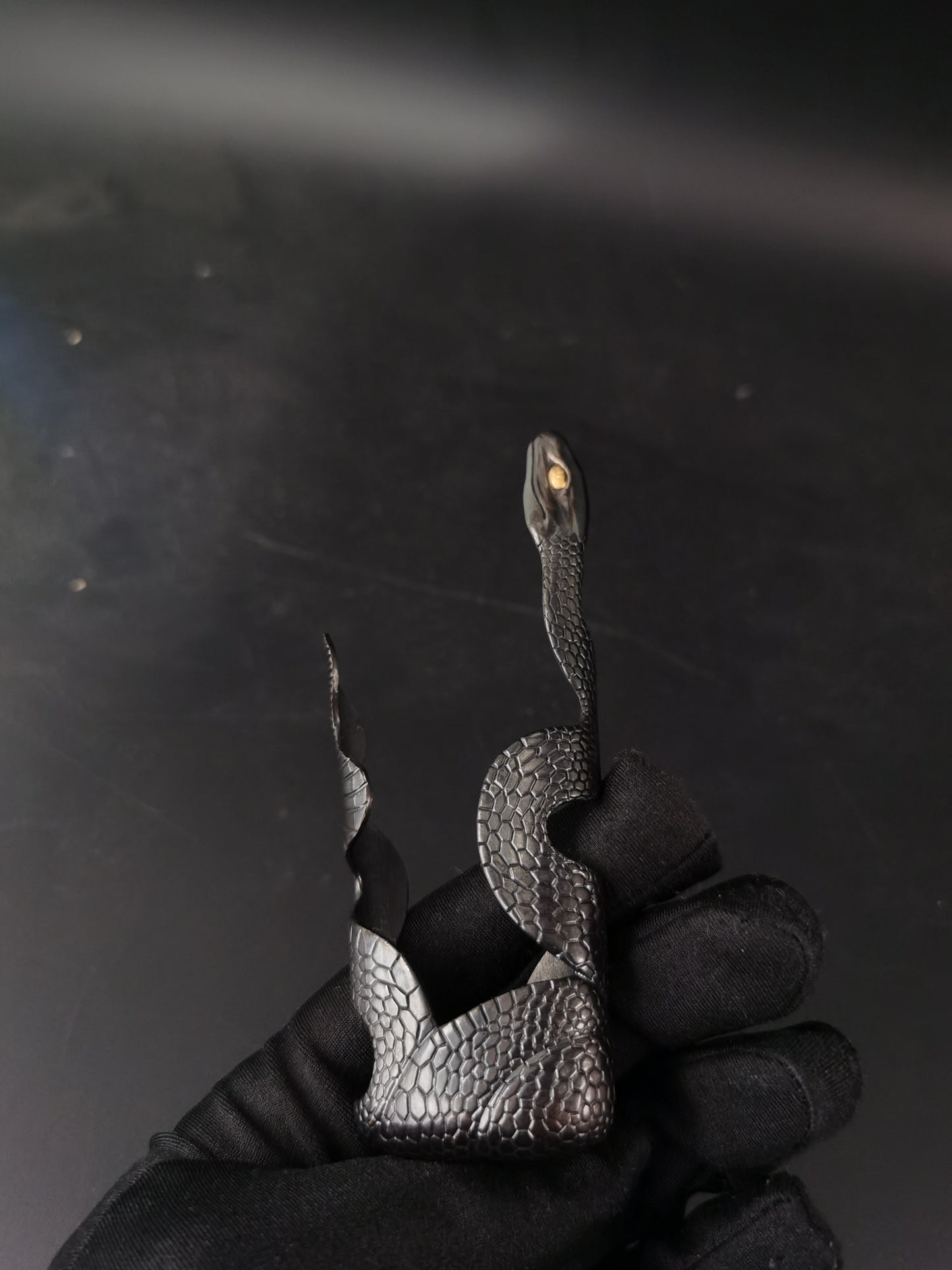 Japanese Type Big Snake Pattern Kojirii for Katana and Wakziashi Y185